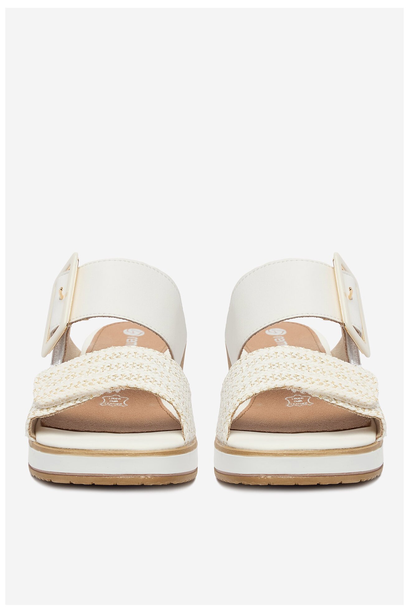 Klapki Remonte CEO-D6463-80 Biały