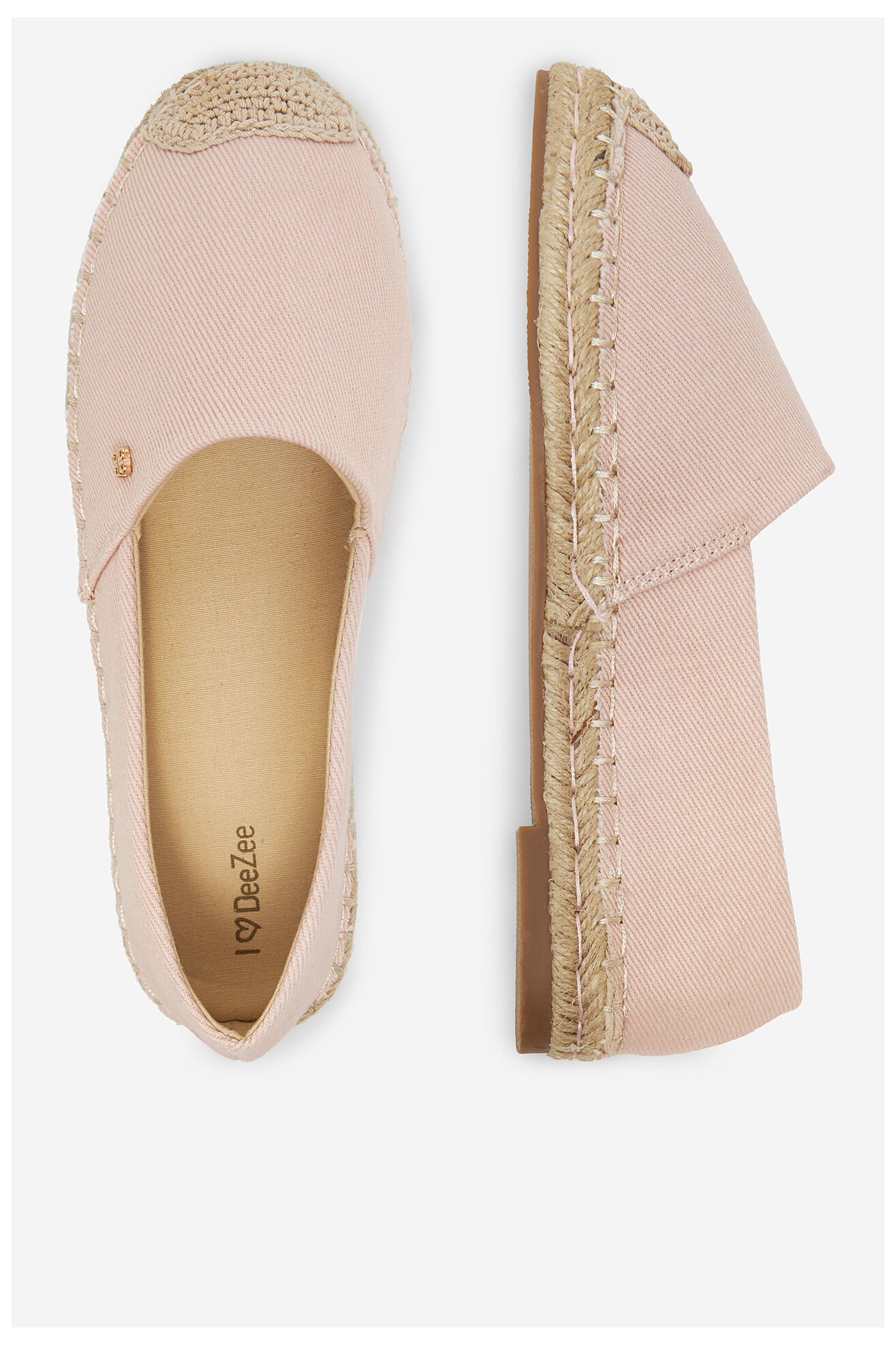 Espadryle DeeZee Q124-1 Różowy