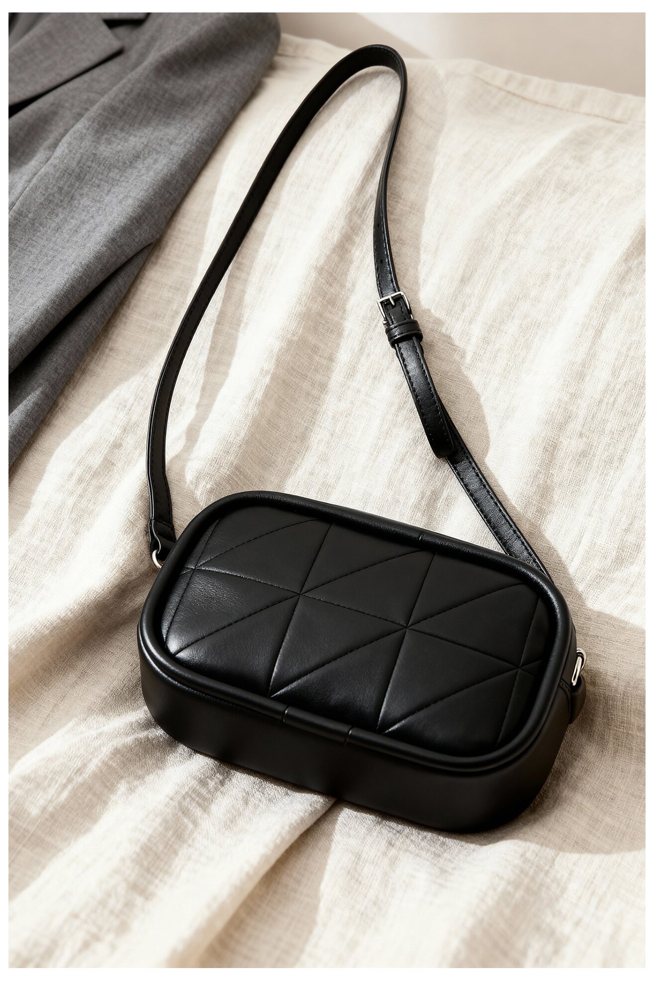 Geantă de mână DeeZee C-DZE-S-008-08 NEGRU