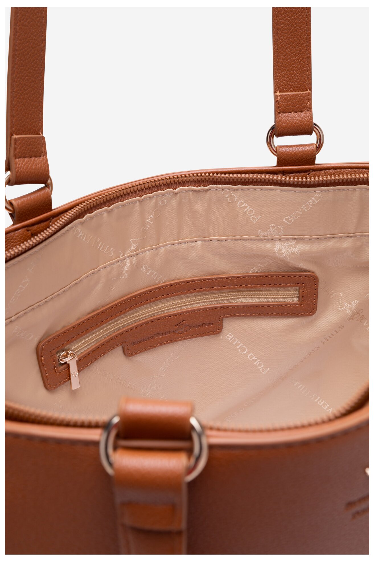 Дамска чанта Beverly Hills Polo Club BHPC-C-015-07 КАМЕЛ