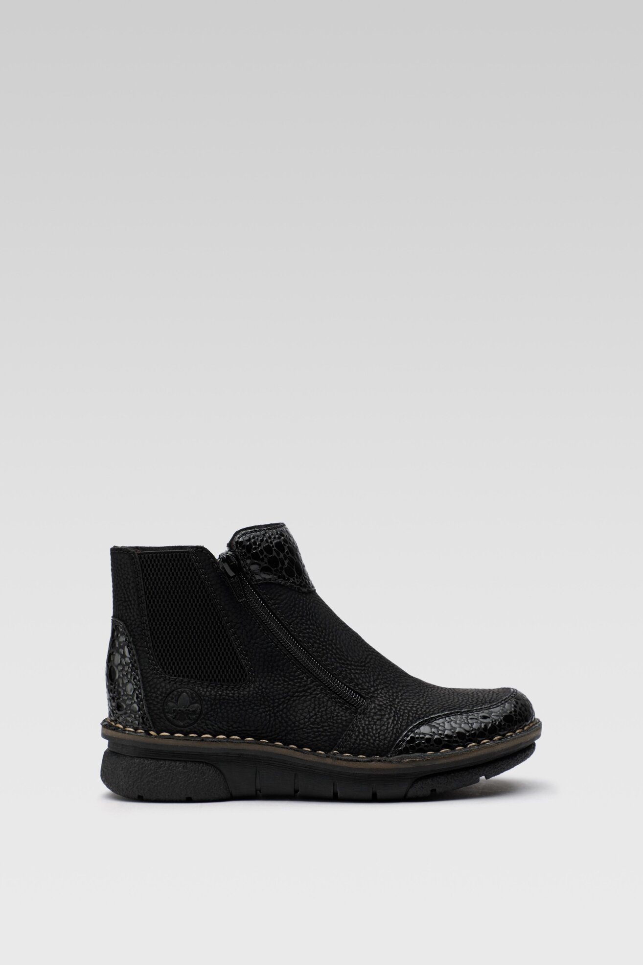 Botki Rieker 73355-00 Czarny