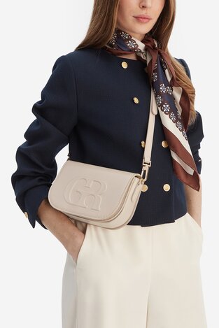 Сумка З Ремінцем Gino Rossi C-KY191 ІВОРИ