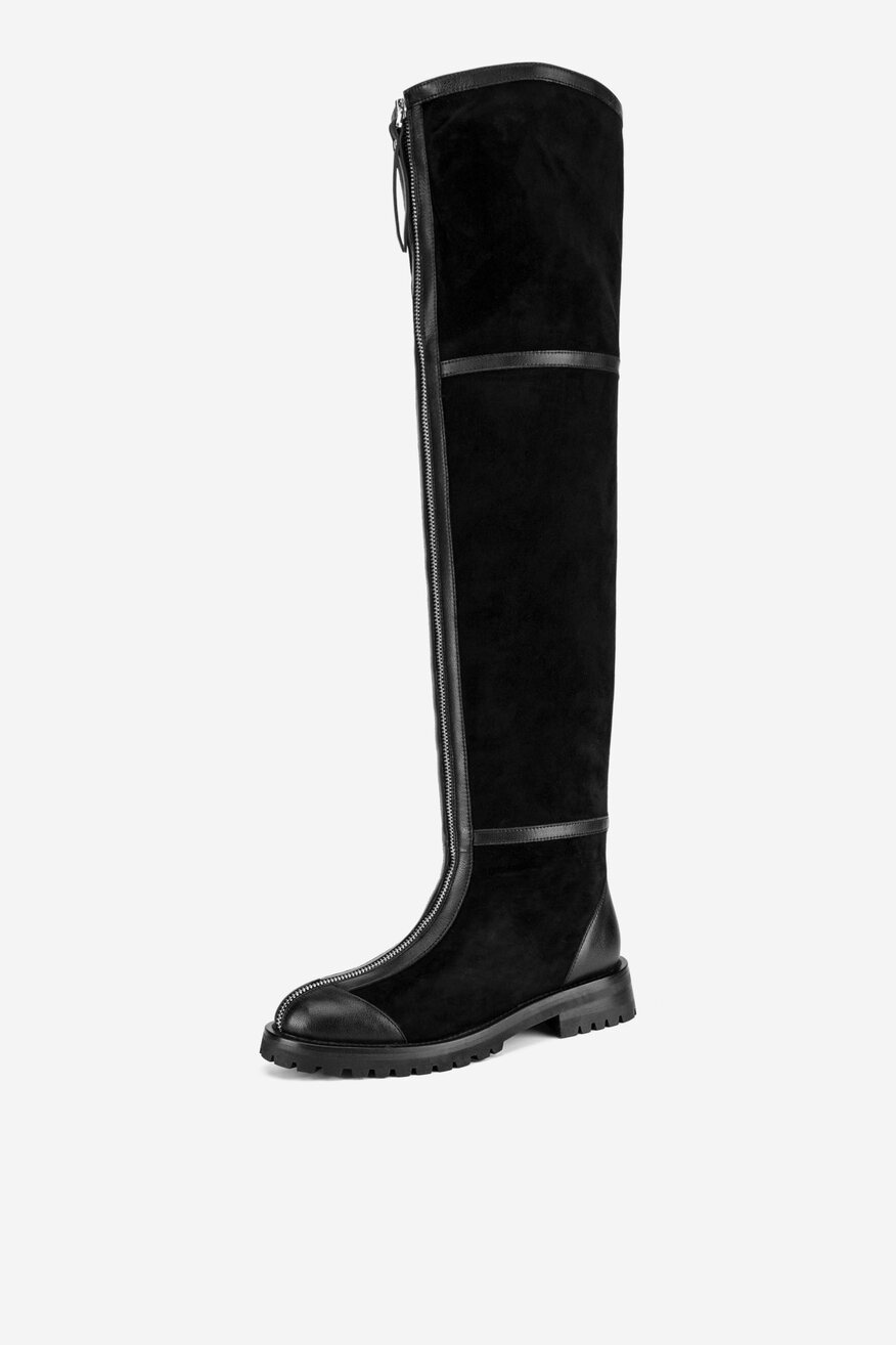 Badura - Kozaki zamszowe - 5905588988618