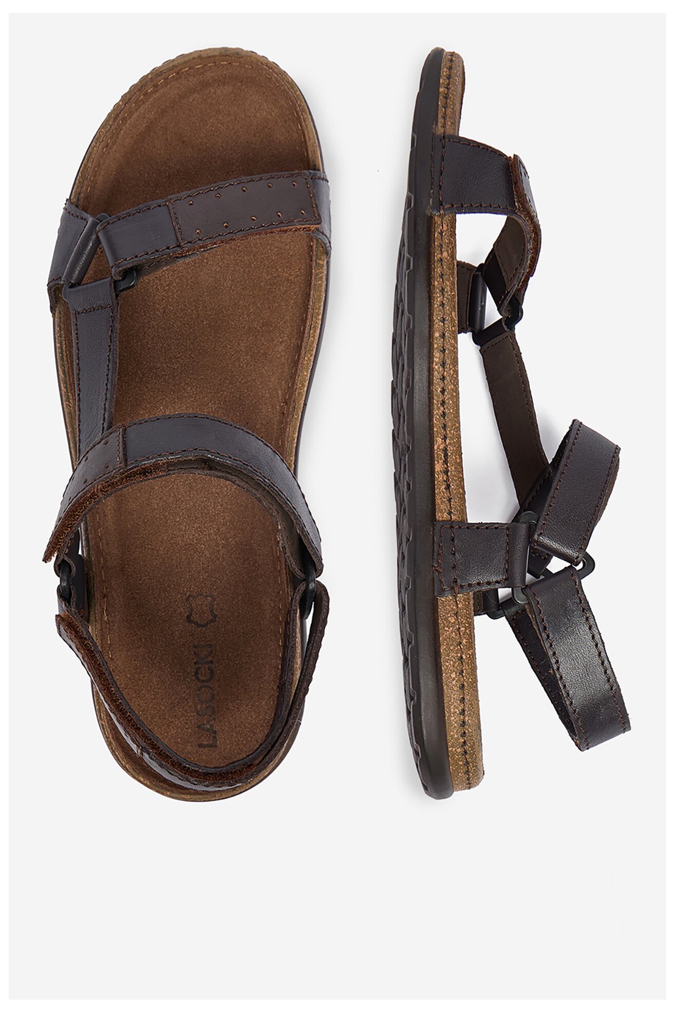 Sandały Lasocki CEO-LORENZO-17 MI25 Brązowy