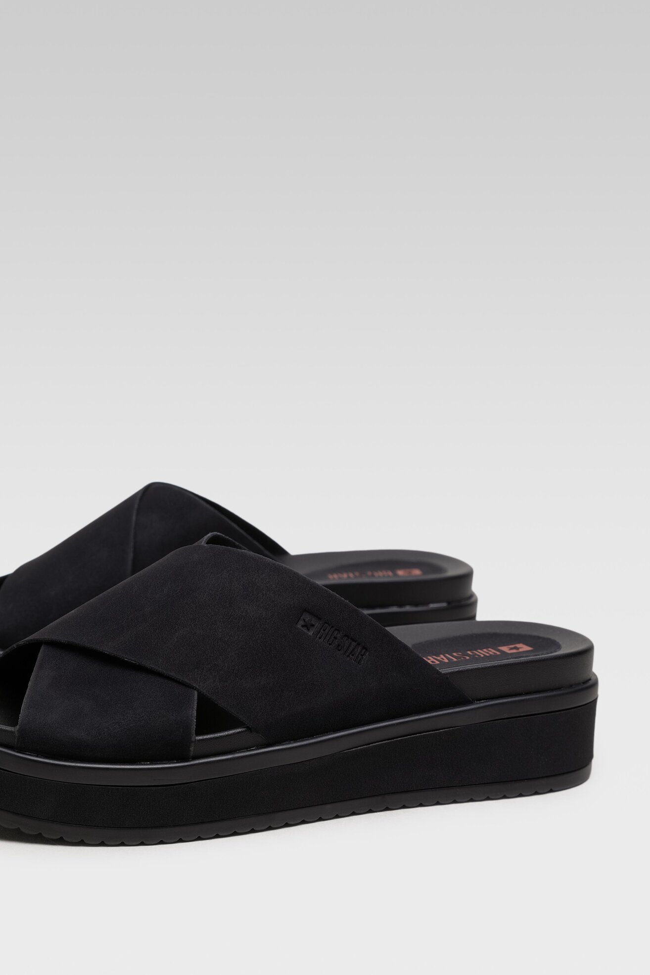 Klapki Big Star JJ274721C Czarny