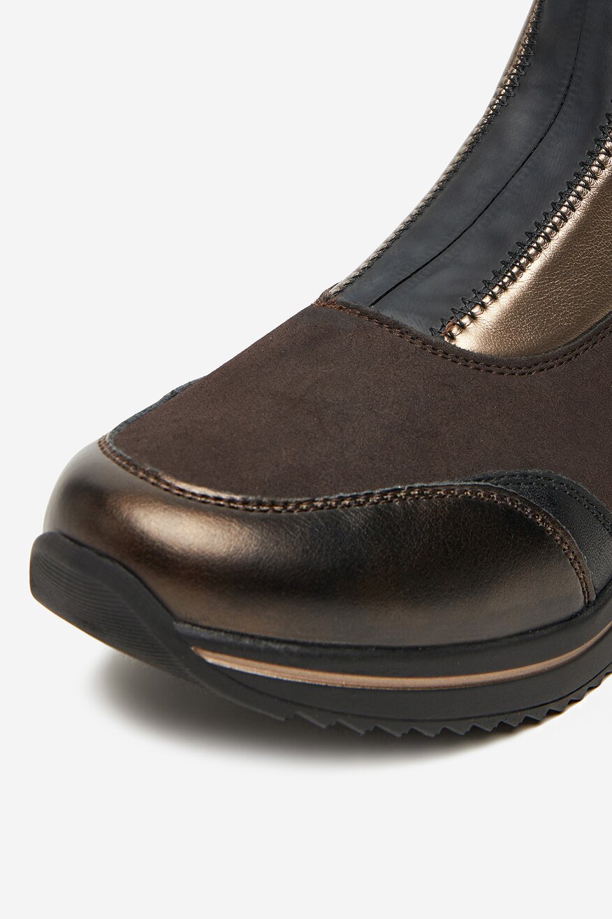 Kotníková obuv Remonte TMAVĚ HNĚDÁ - 2230083228130