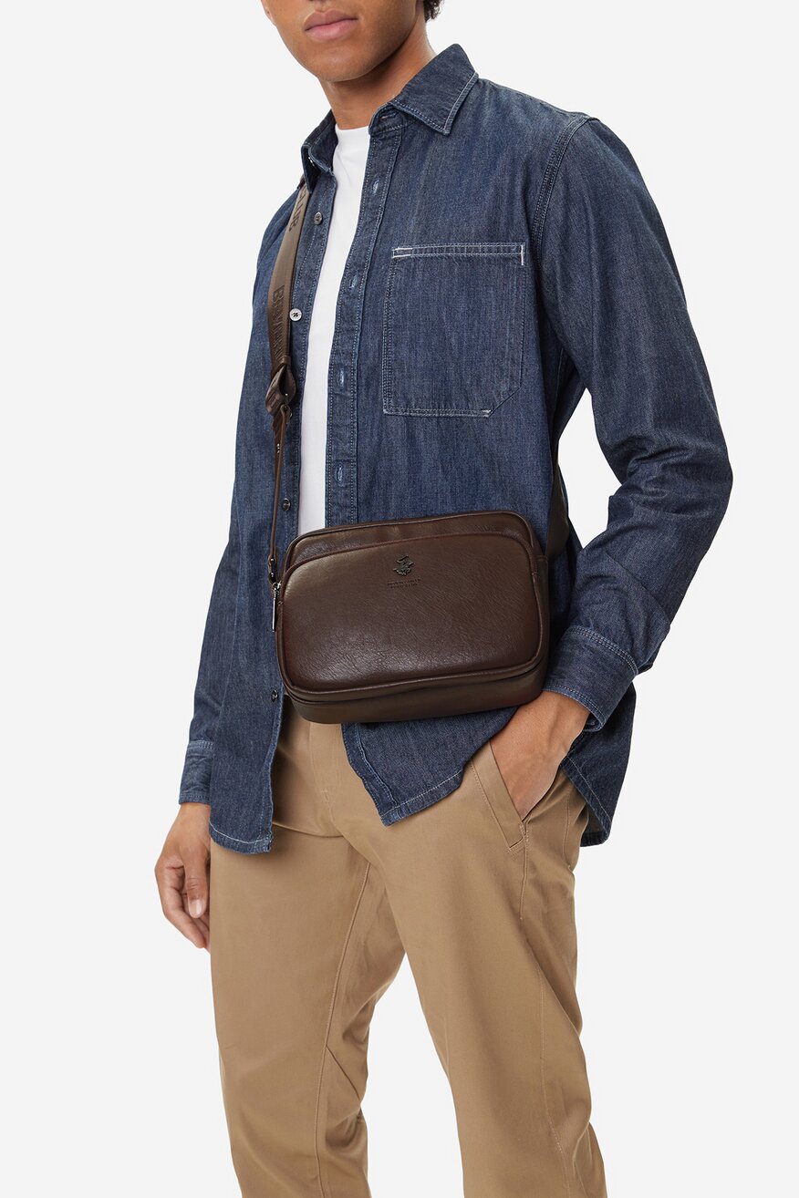 Férfi táska Beverly Hills Polo Club BARNA - 5906751311189