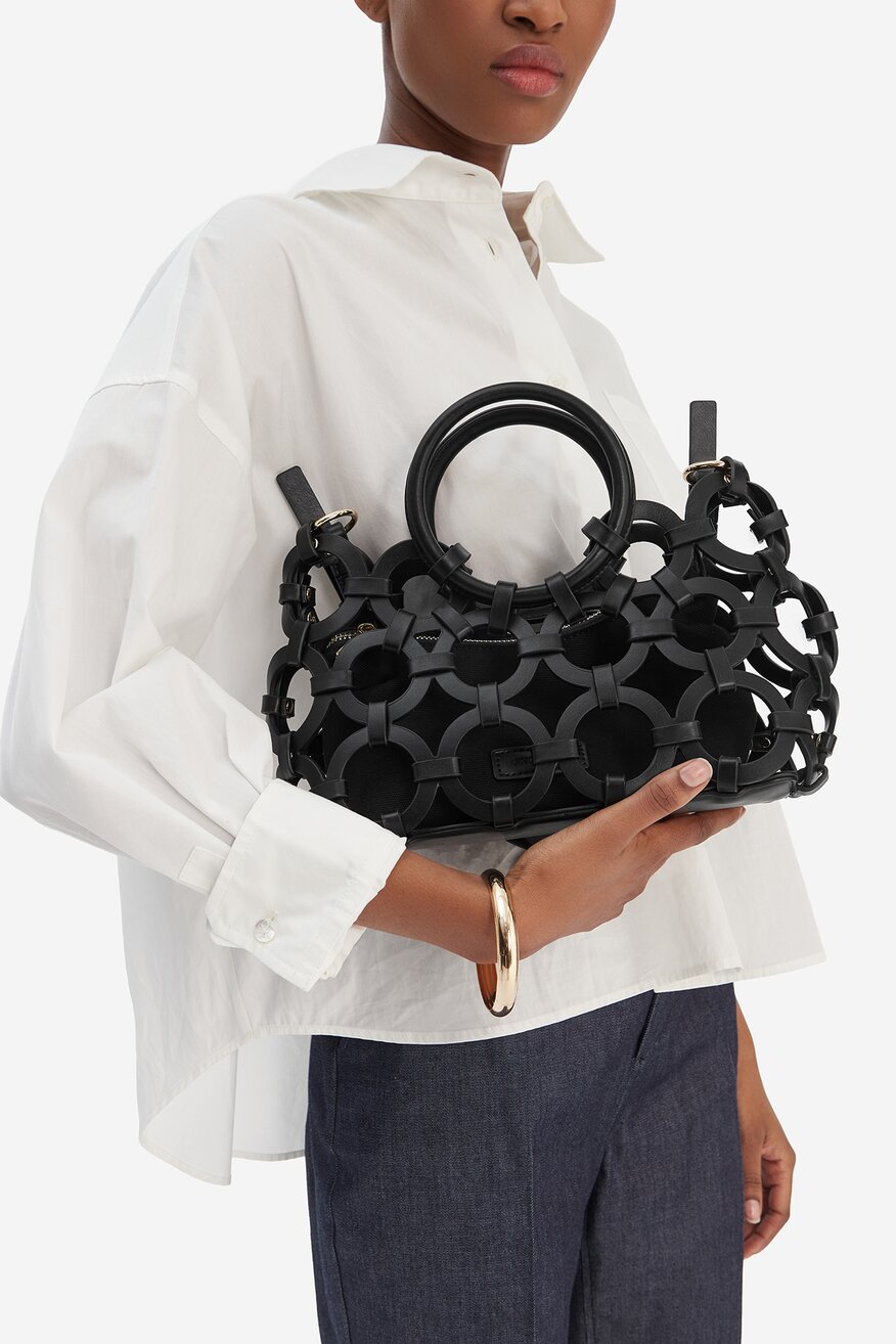 
                Kézitáska Gino Rossi FEKETE - 5906751624128