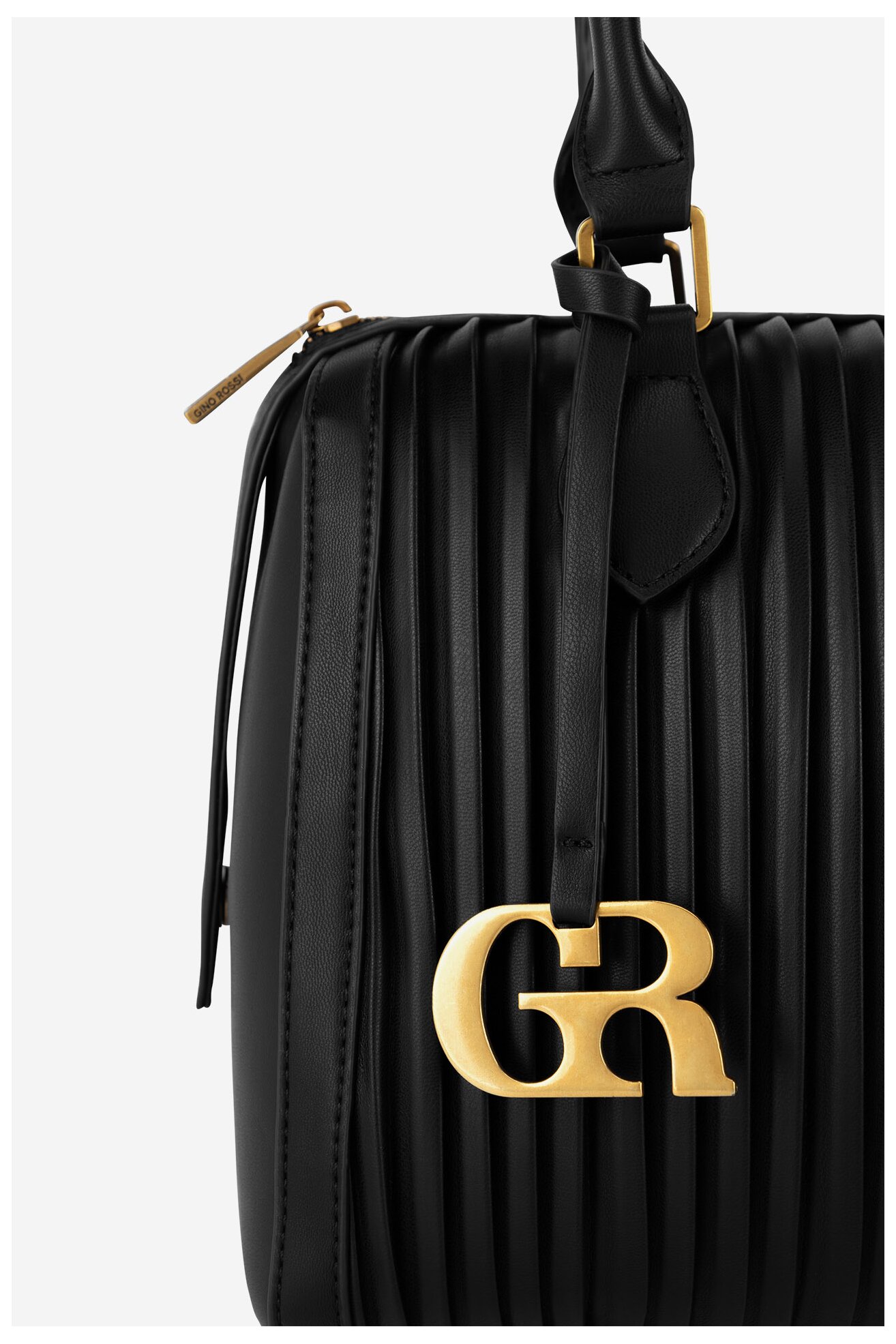 Дамска чанта Gino Rossi TYLO0571 ЧЕРЕН