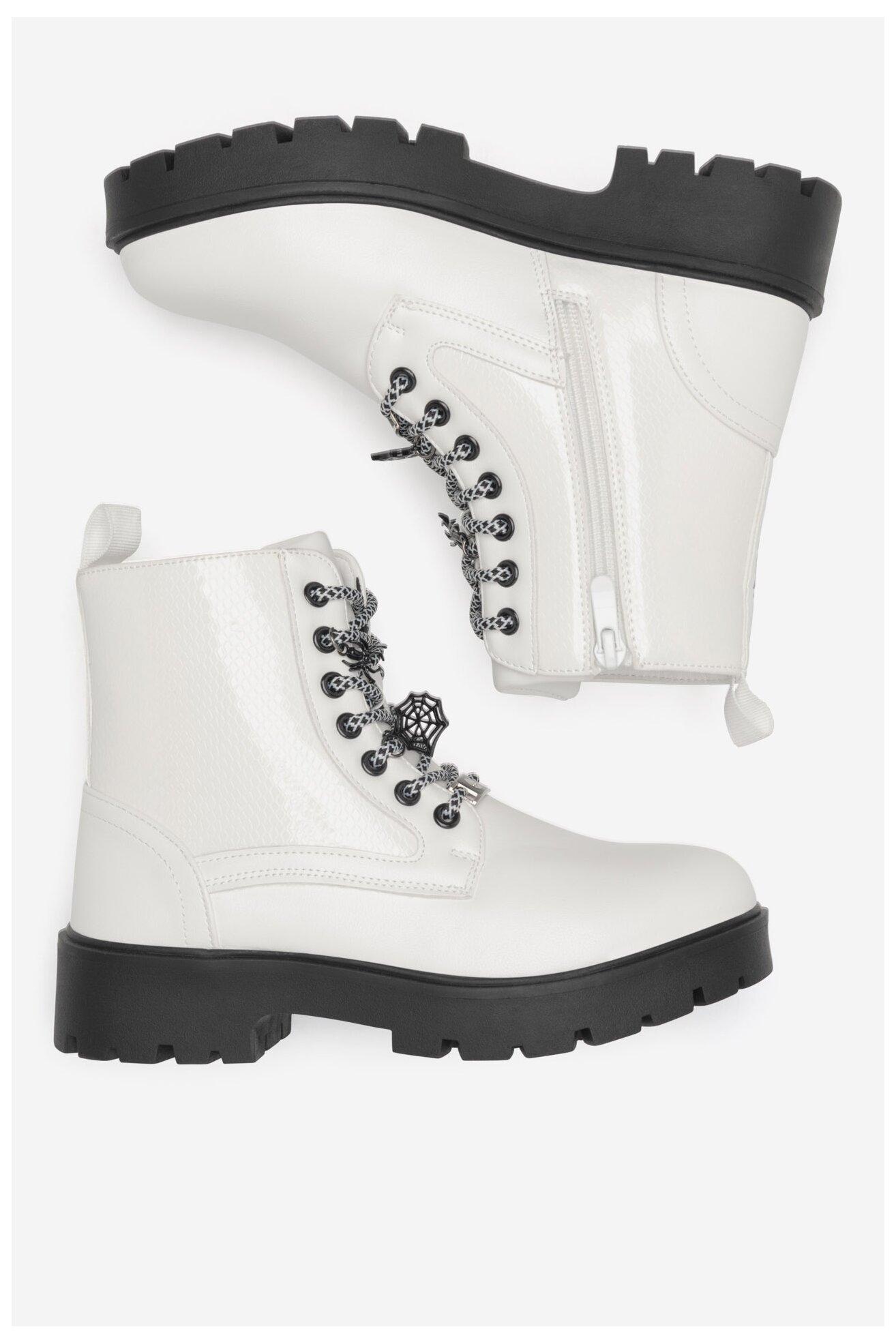 Trzewiki BEETLEJUICE CM-AW24-319WBBJ Biały