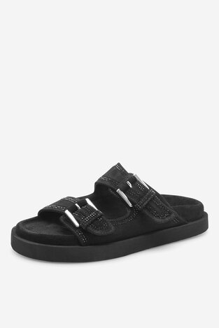 Шльопанець EVA MINGE ELENA-24SS800 ЧОРНИЙ