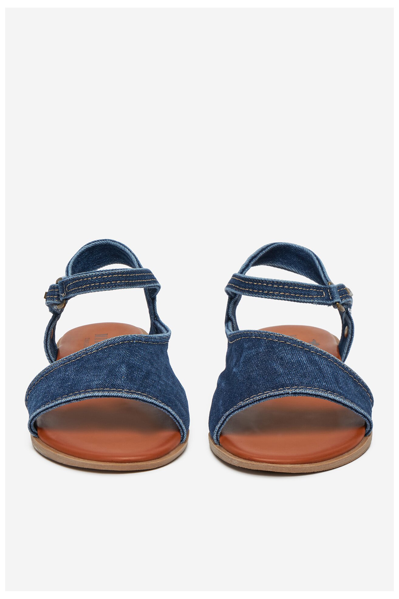 Sandały Mustang 1388-807-841 Jeansowy