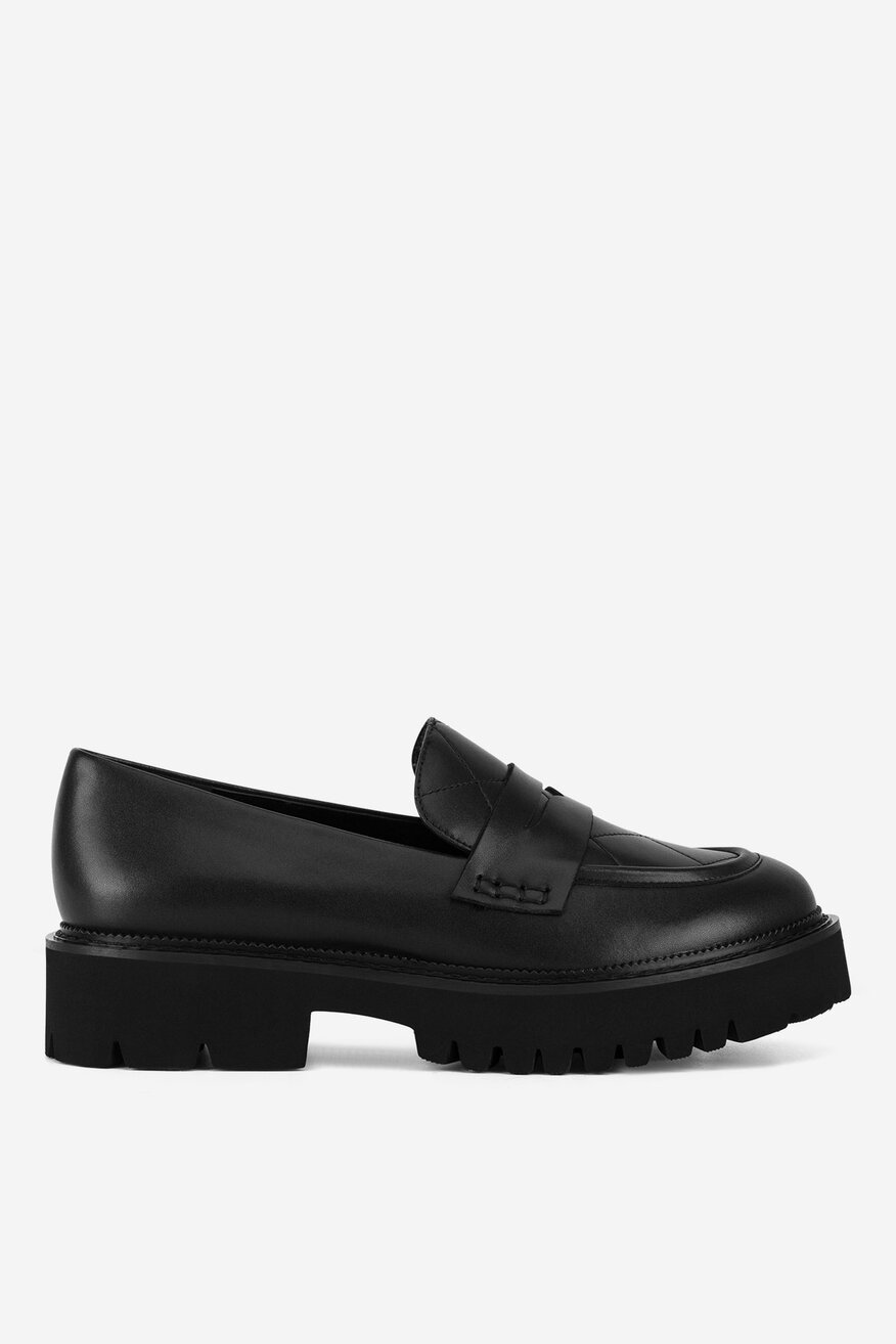 Badura - Loafersy skórzane - 5905588955887