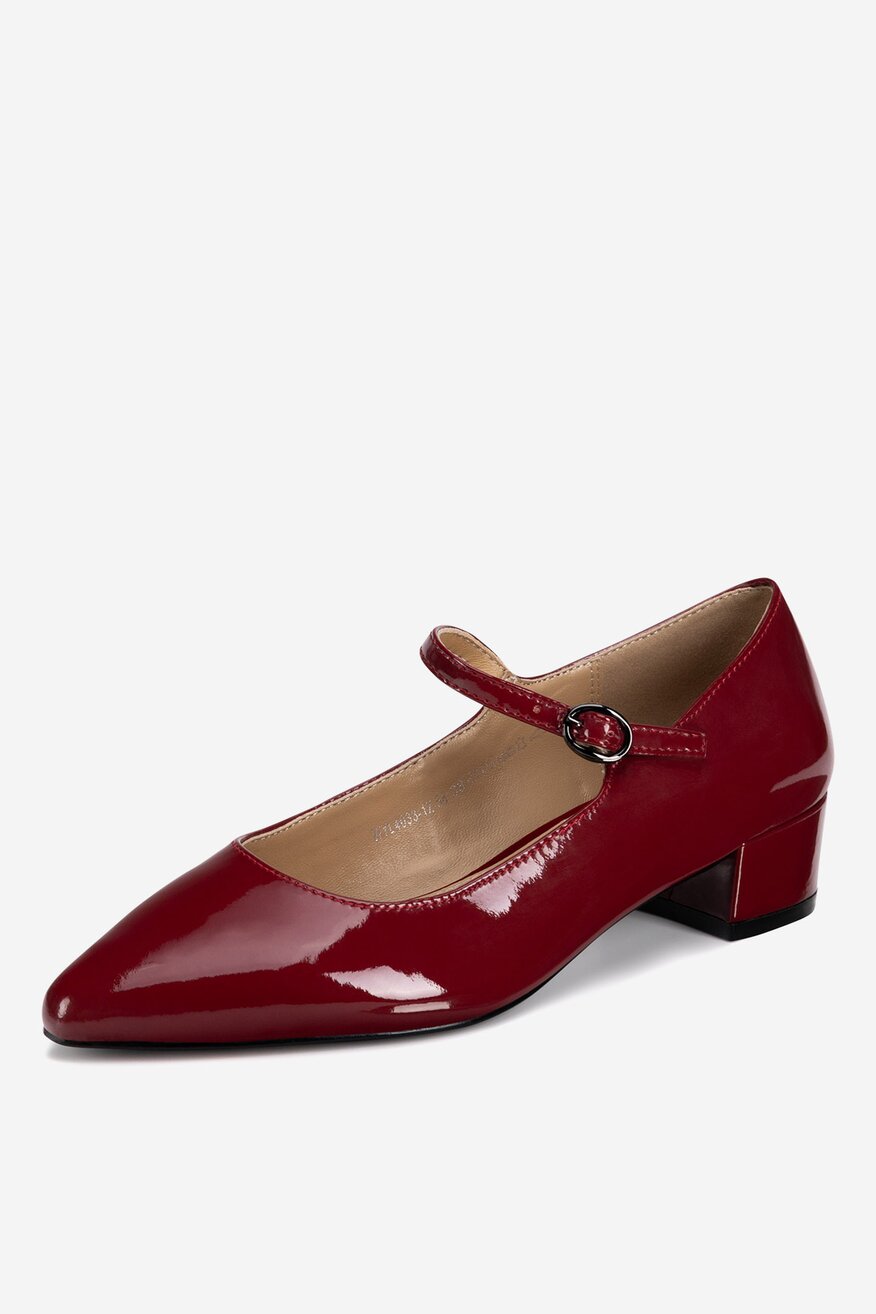 
                Туфлі-Човники Sergio Bardi БОРДОВИЙ - 5905588790341