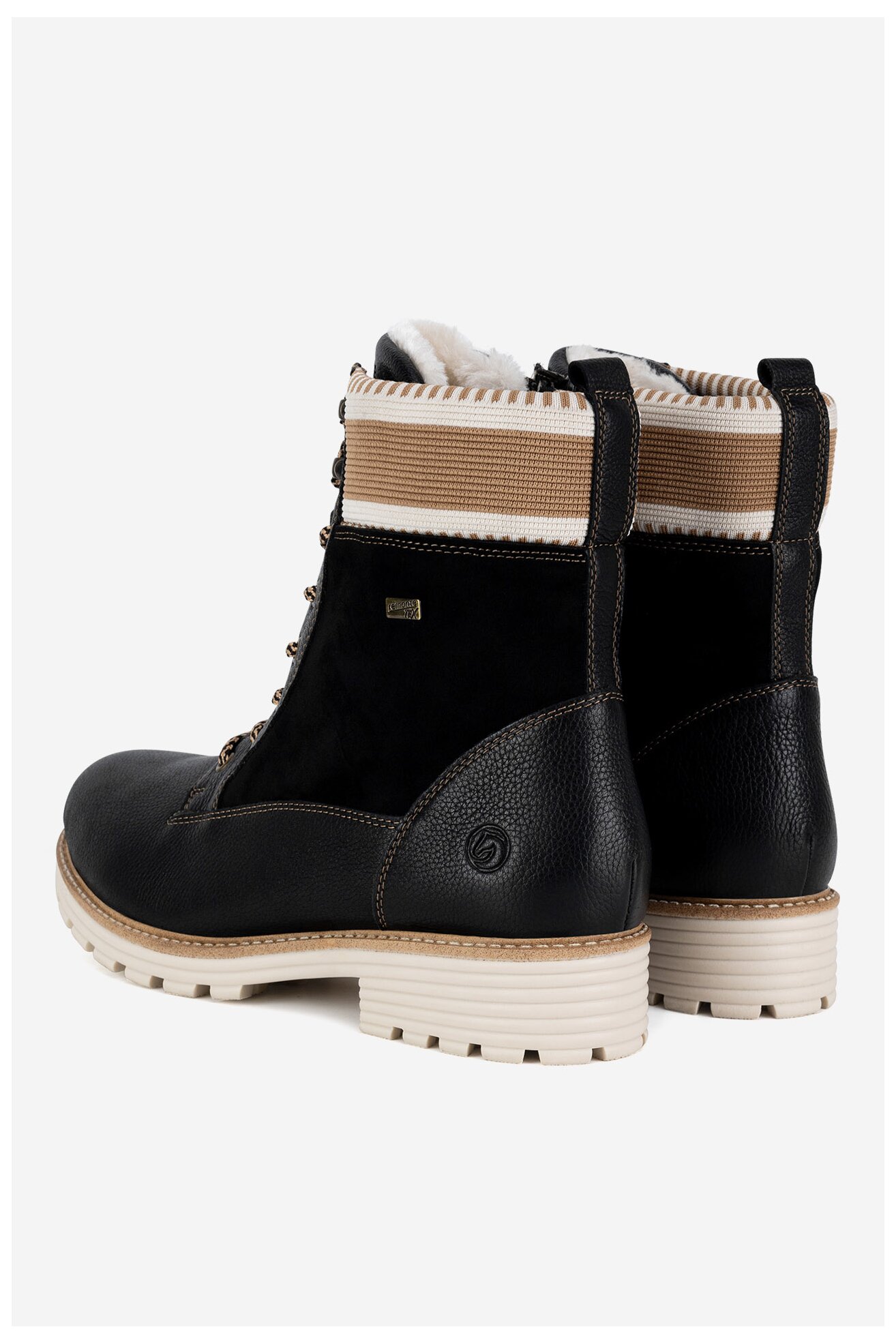 Bocanci Remonte D0W77-03 NEGRU