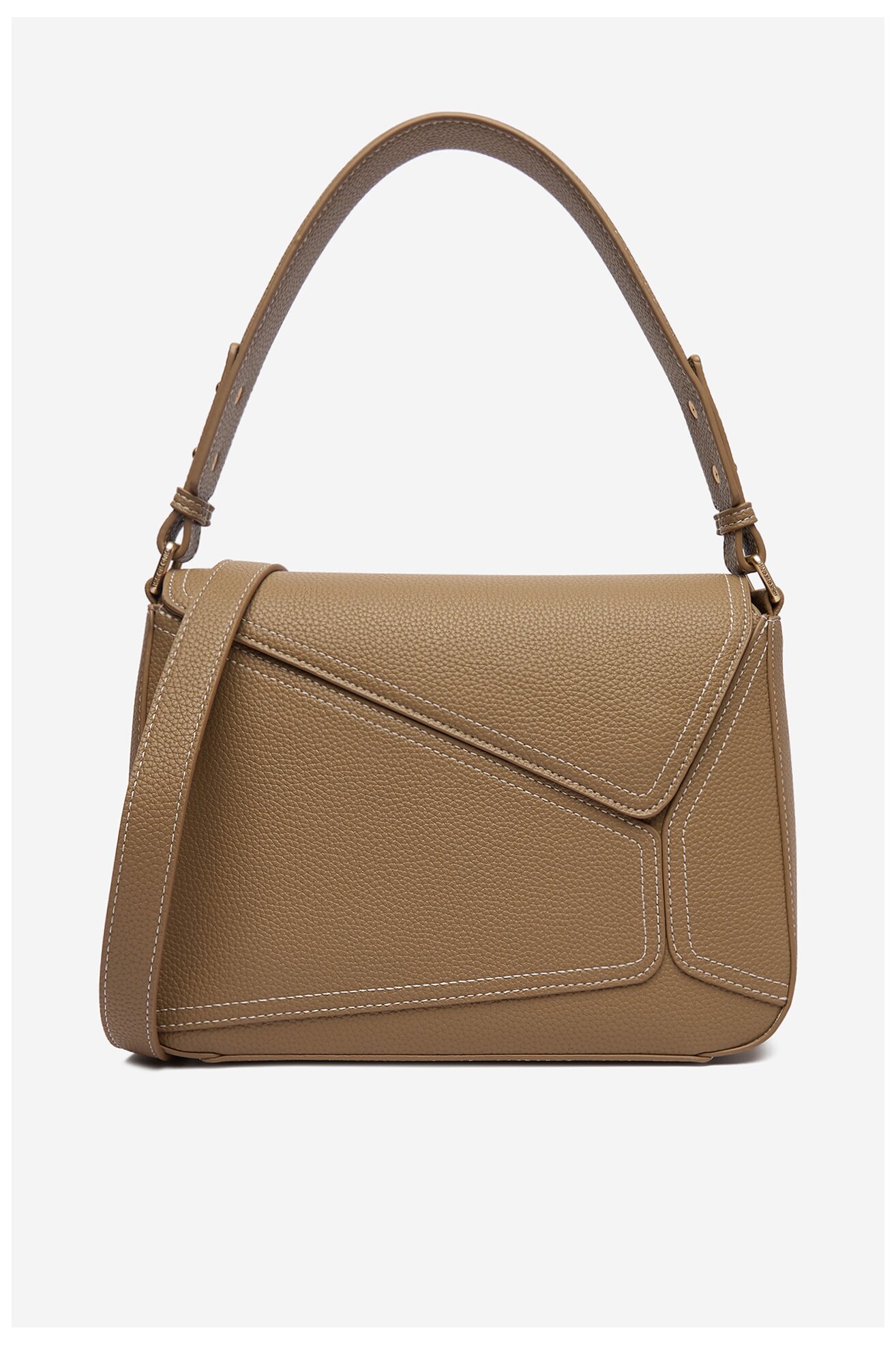 Сумка З Ремінцем Gino Rossi C-KY117 СВІТЛО-БЕЖЕВИЙ