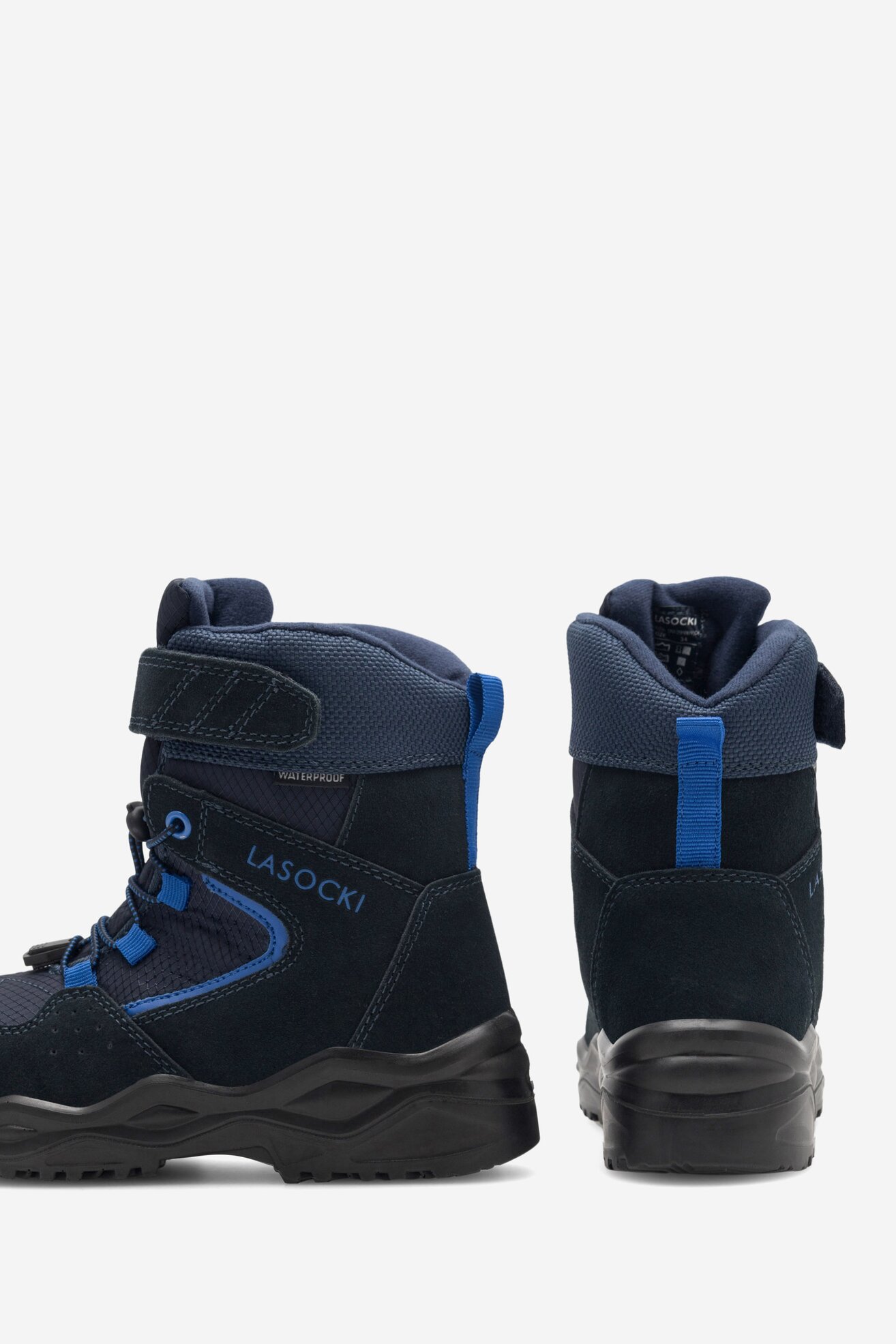 Šněrovací vyšší obuv Lasocki Young CP91-21916N(IV)CH BLANKYTNĚ MODRÁ