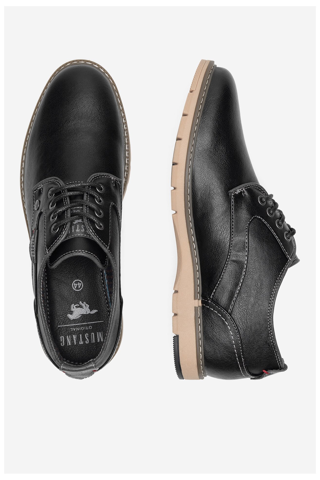 Половинки обувки Mustang 4105-303 ЧЕРЕН