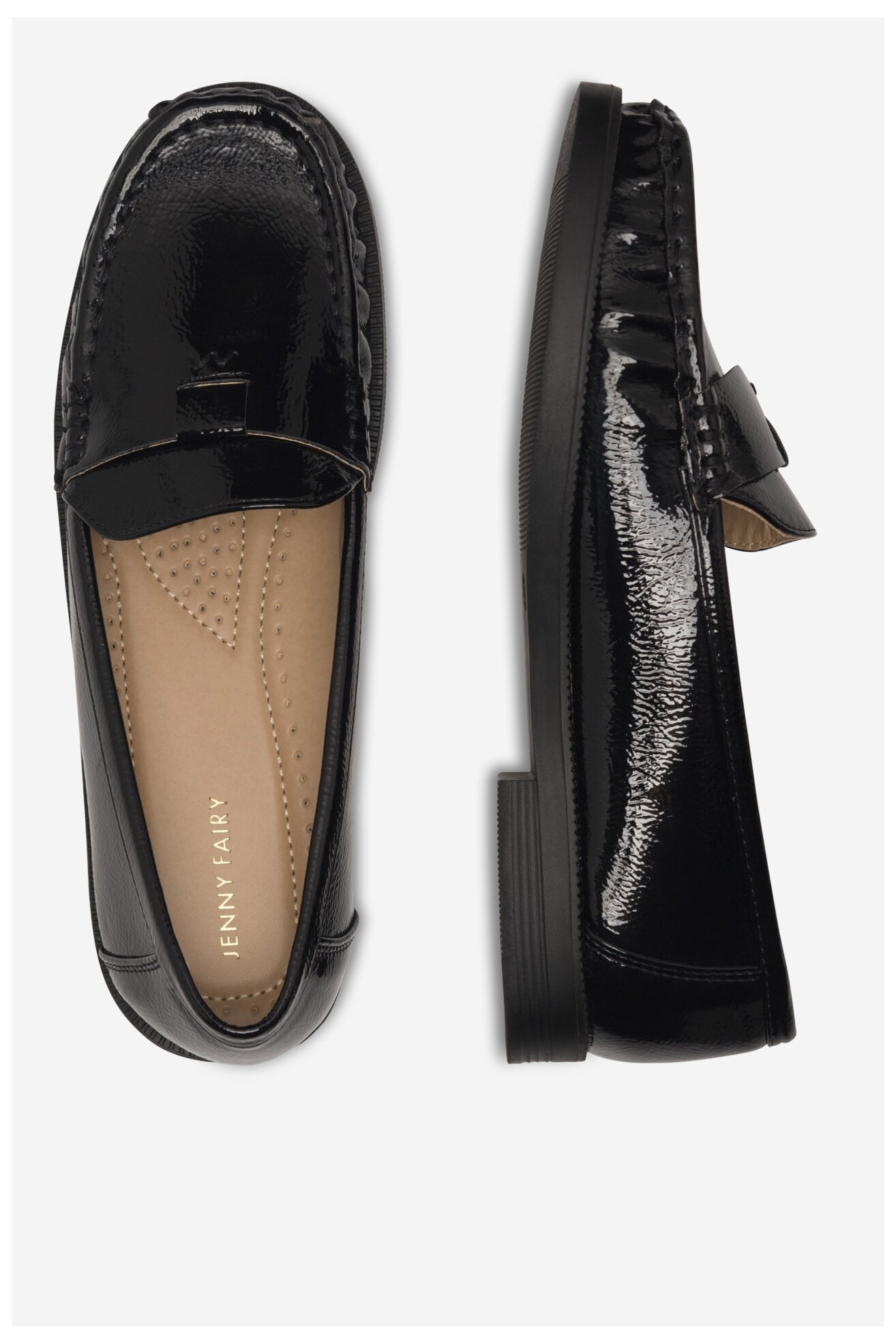 Mokaszin Jenny Fairy WFA1010-3 FEKETE