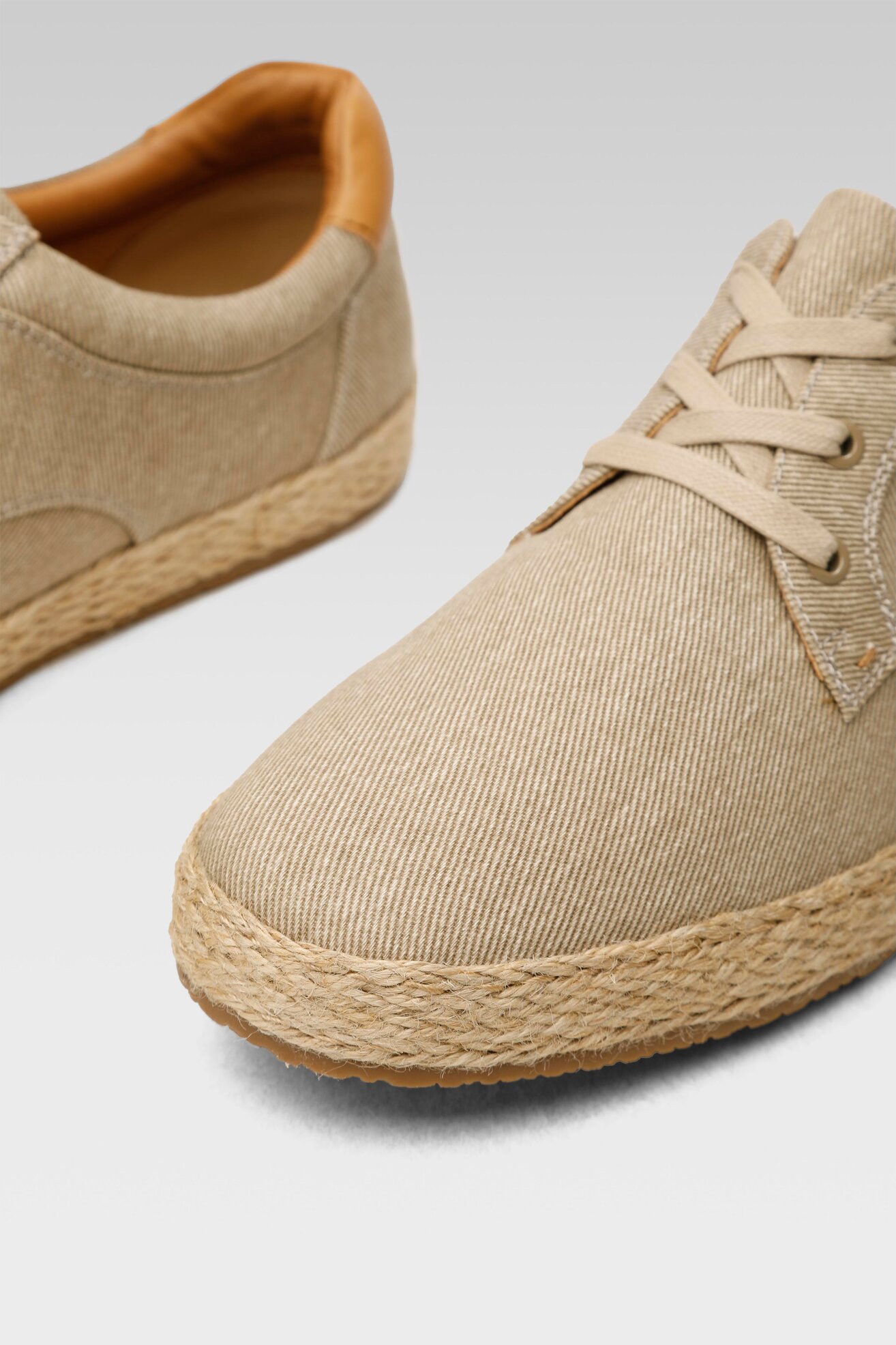 Espadryle OSCAR TAYLOR 121AM0280 Beżowy