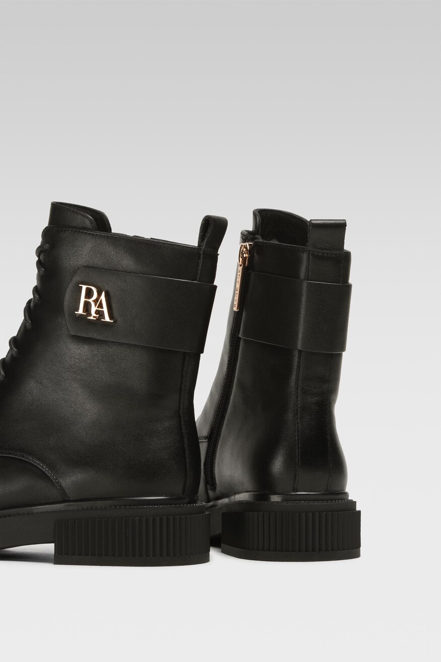 
                RAGE AGE - Botki czarne - 2230032347189