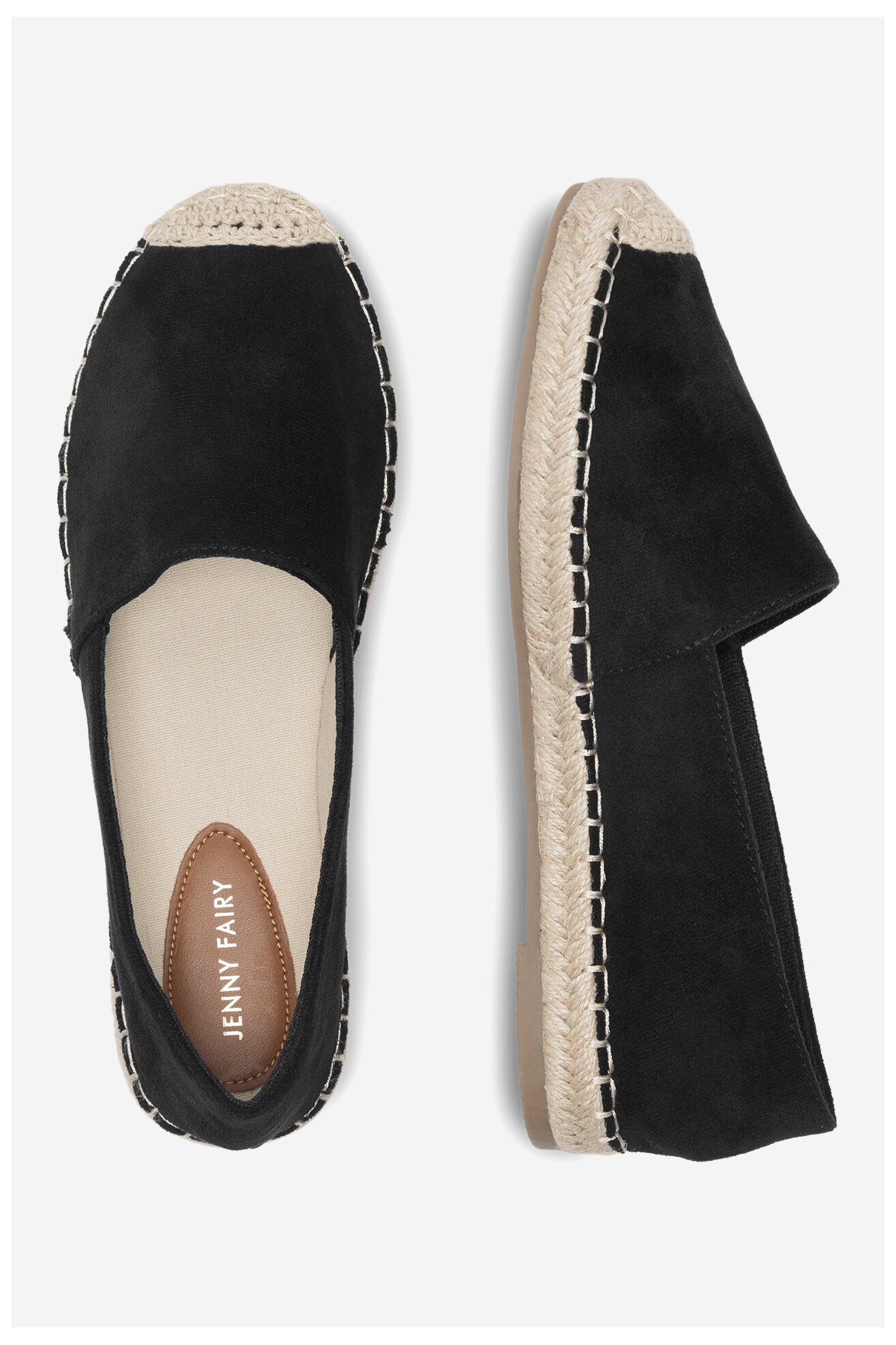 Espadryle Jenny Fairy WSS990-224 Czarny