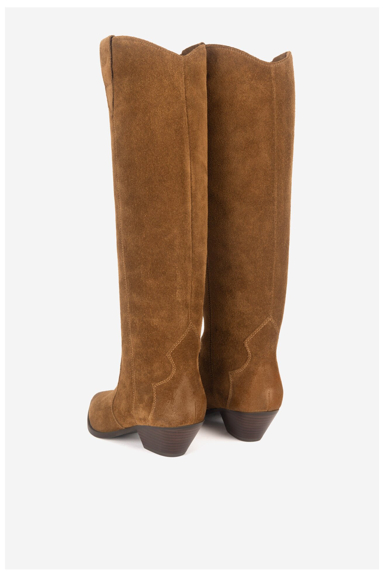 Kozaki Badura V365-206 Brązowy