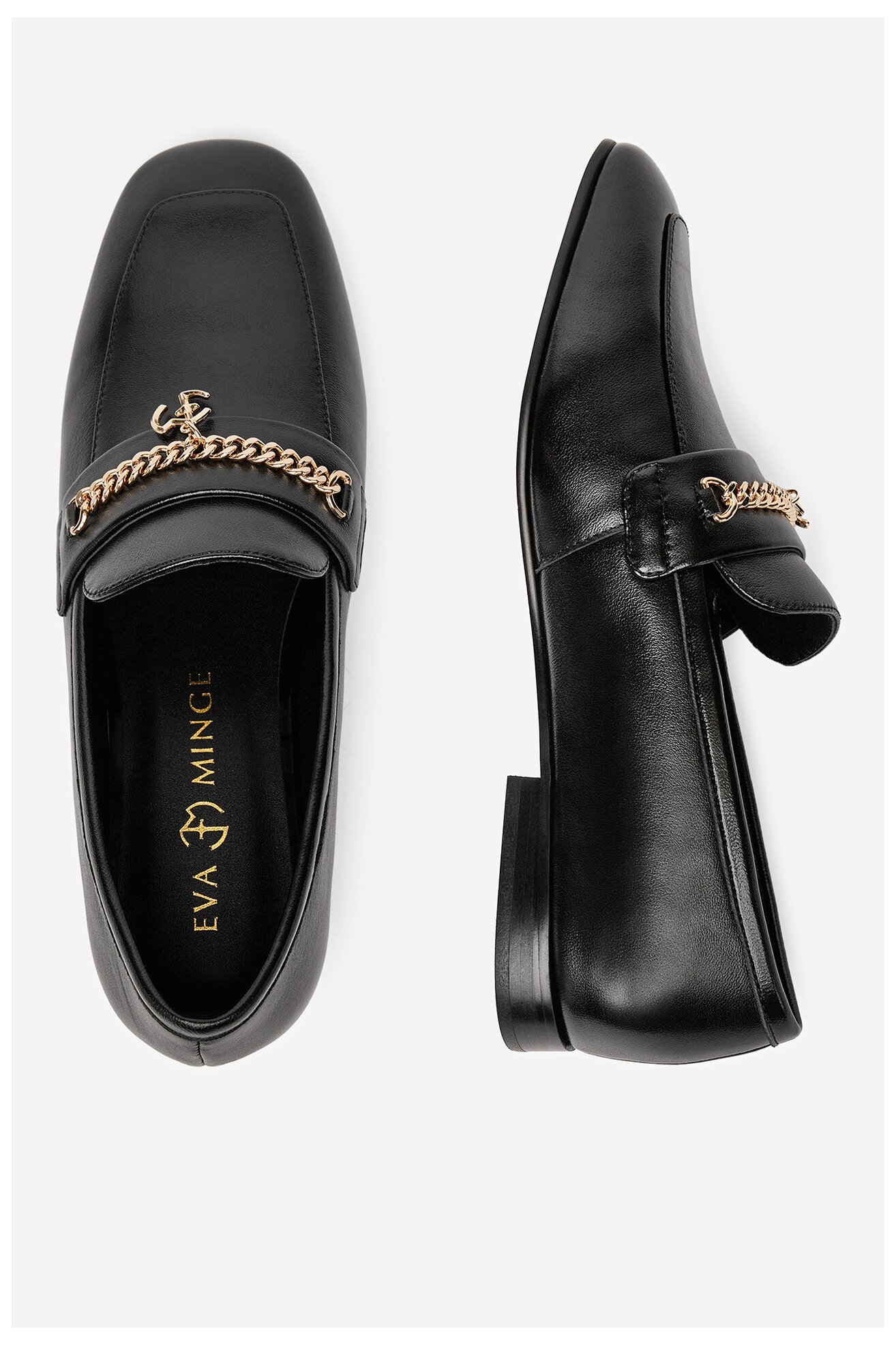 Mocasini EVA MINGE CYNIA-LT2513-37 NEGRU