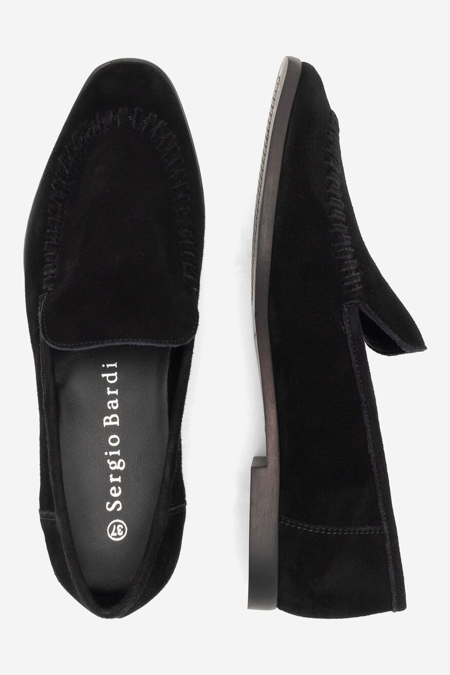 
                Sergio Bardi - Mokasyny skórzane - 5904862819549