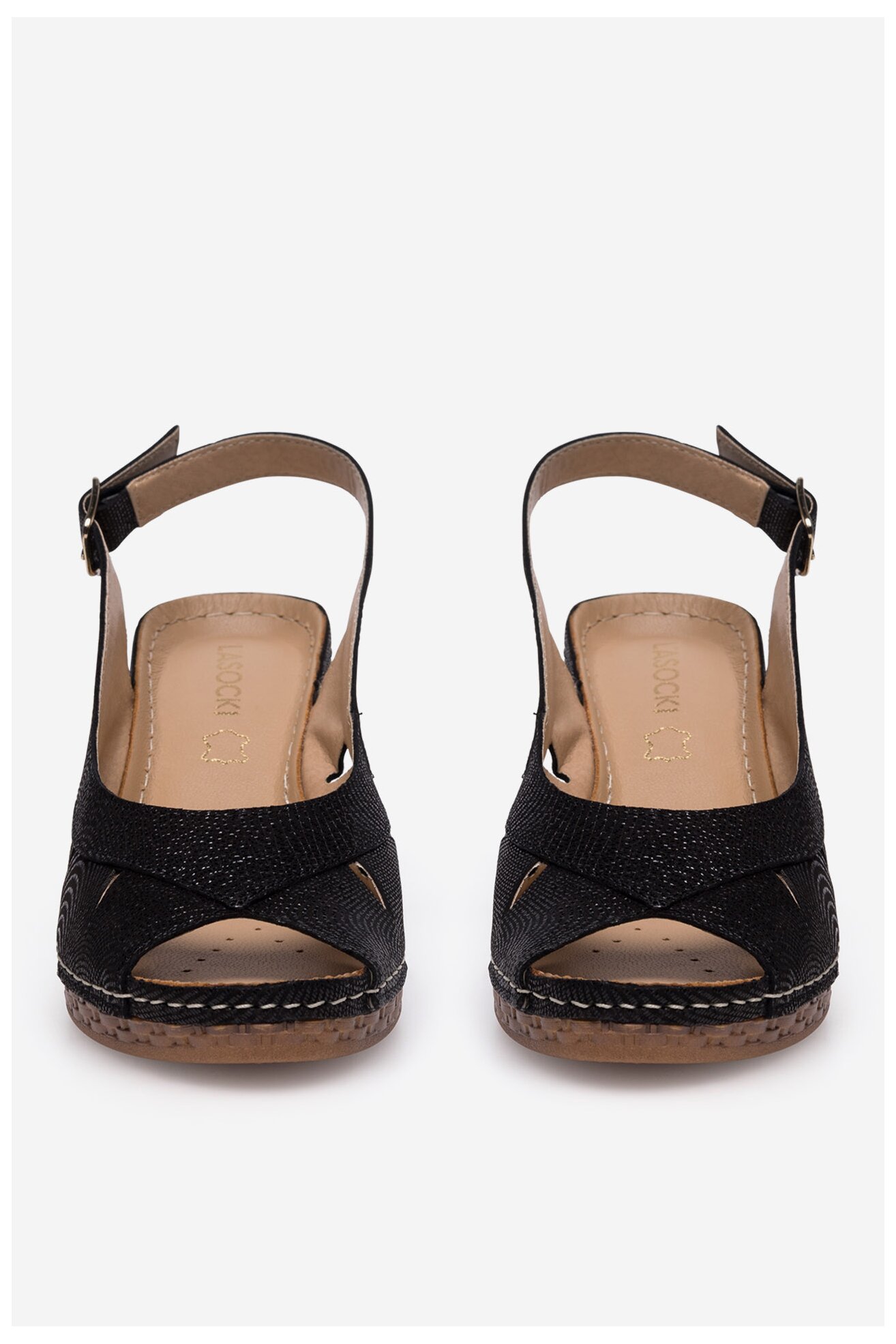 Szandál Lasocki ARC-N1890-02 FEKETE