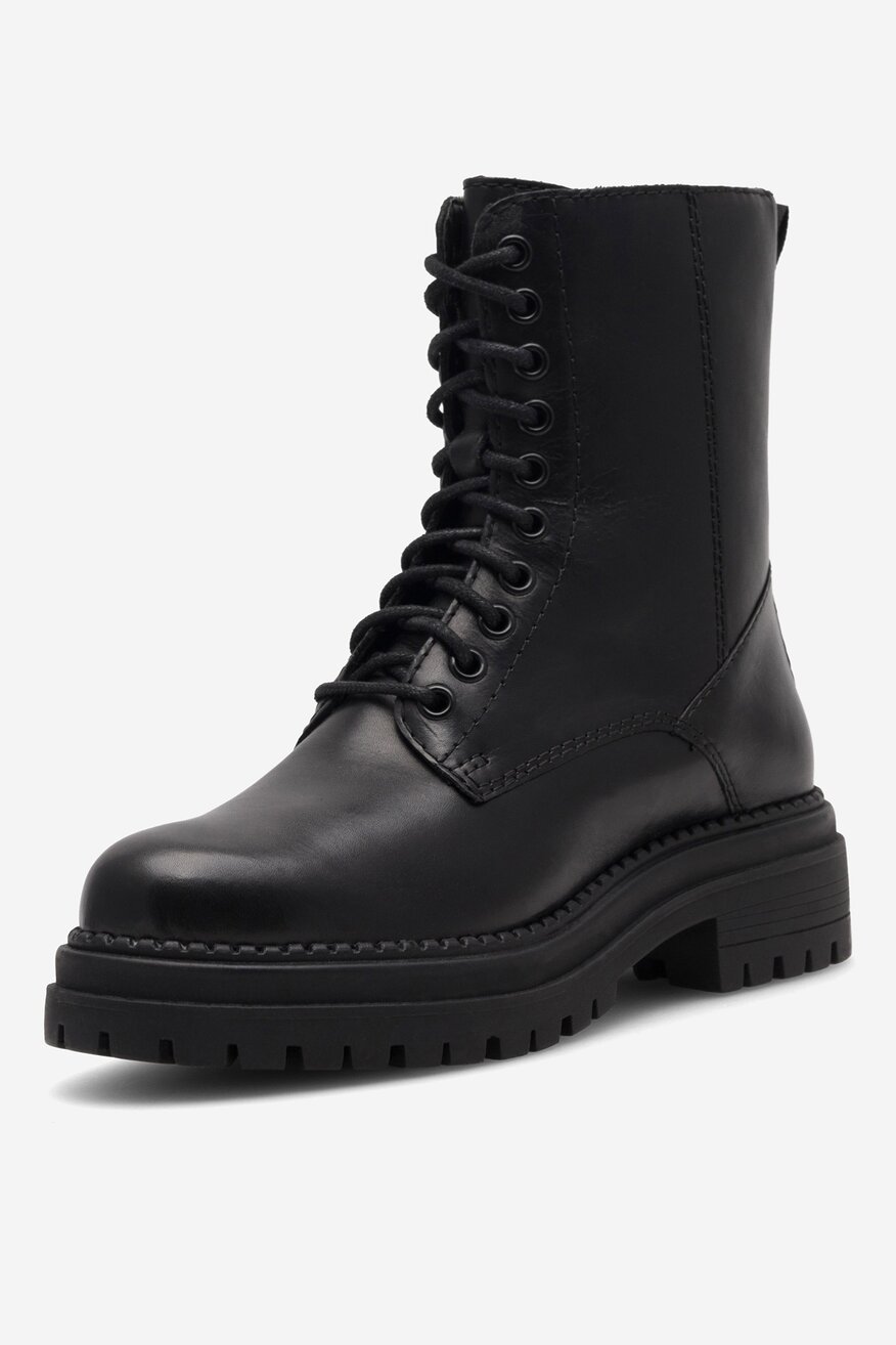 
                Lasocki - Trzewiki skórzane ocieplane - 5905588006893