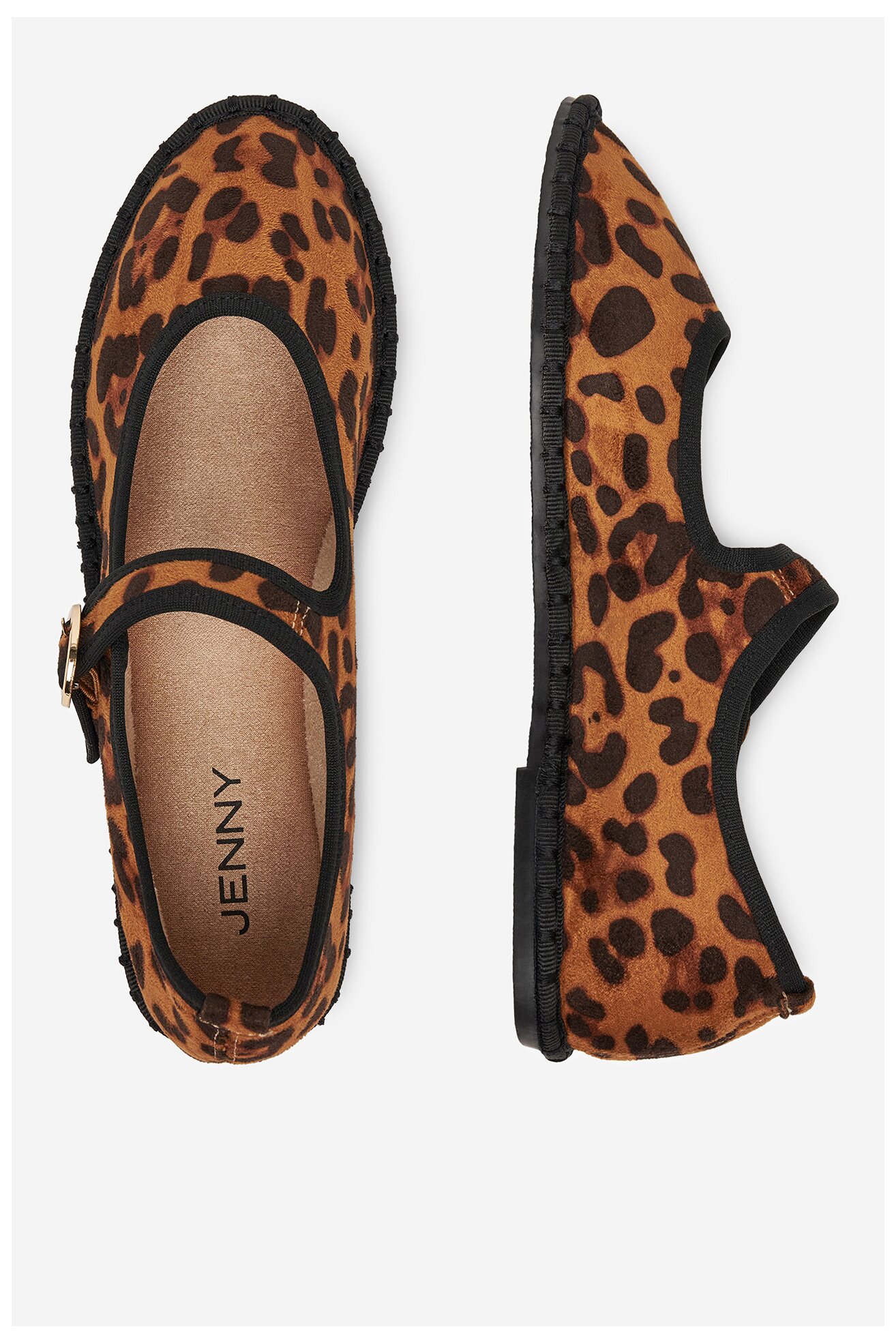 Baleriny Jenny HY60163-11 Brązowy