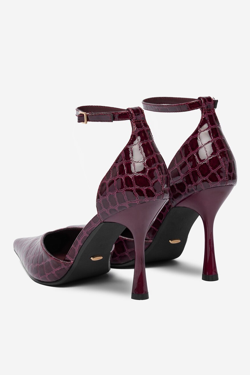 
                Туфлі-Човники DeeZee БОРДОВИЙ - 5906751874608