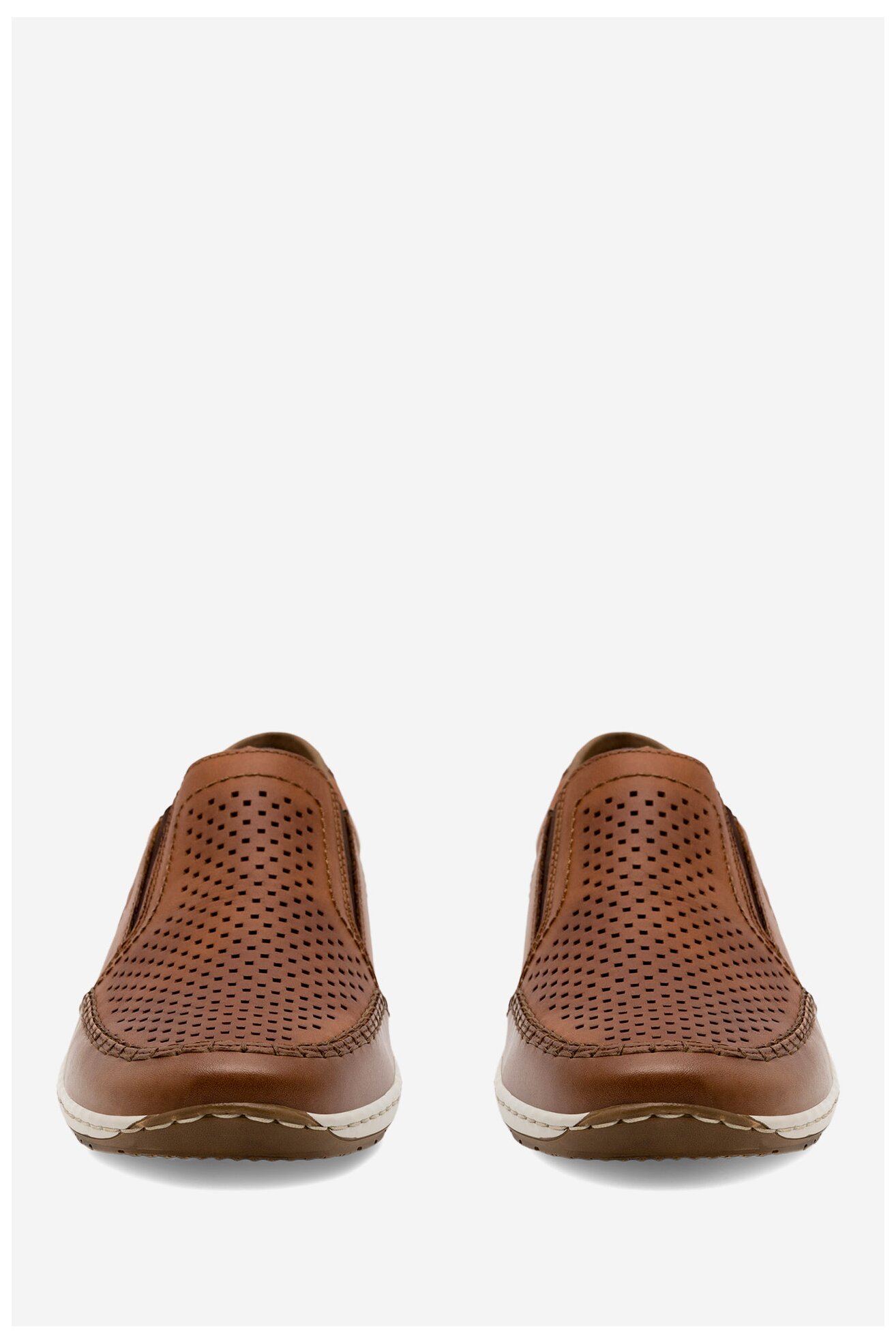 Półbuty Rieker 08868-24 Brązowy