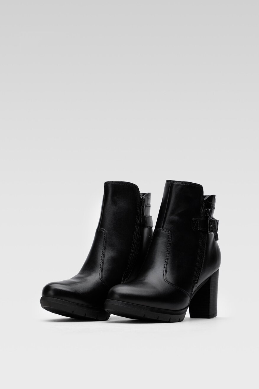 Lasocki - Botki skórzane ocieplane - 5904862162560