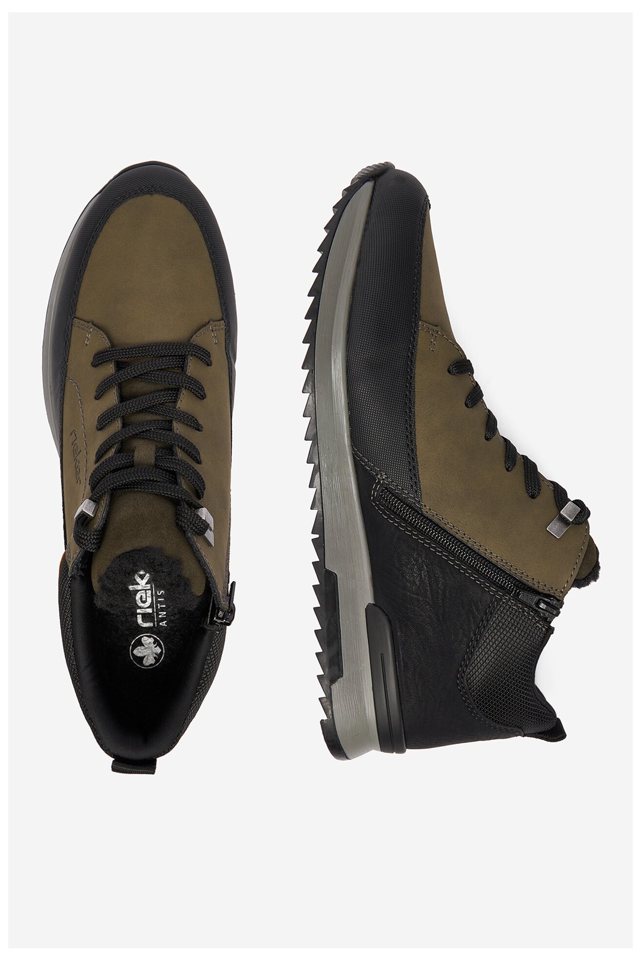 Sneakerși Rieker CEO-16125-54 GRI