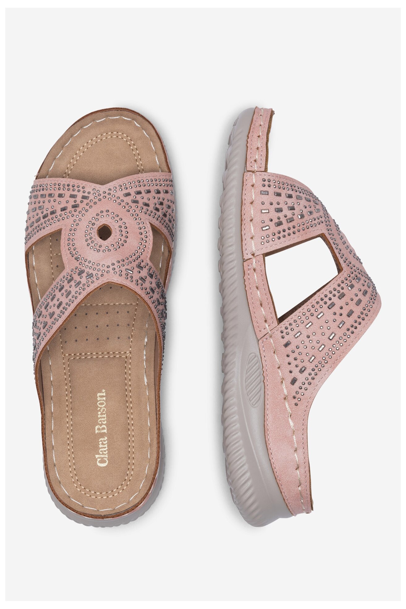 Шльопанець Clara Barson WYL05010-30 РОЖЕВИЙ
