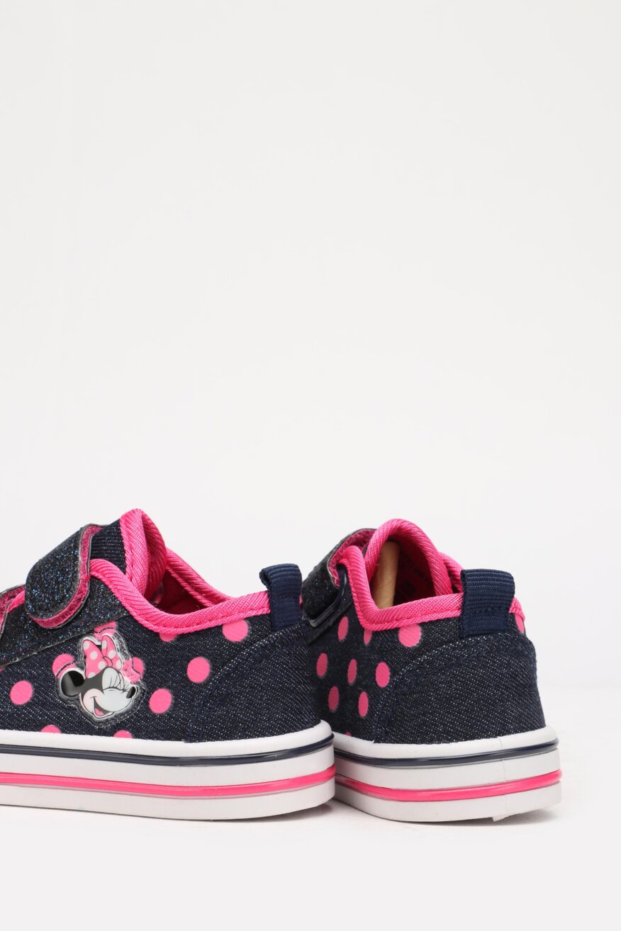 
                Mickey&Friends - Trampki z aplikacją granatowe - 5903698460833