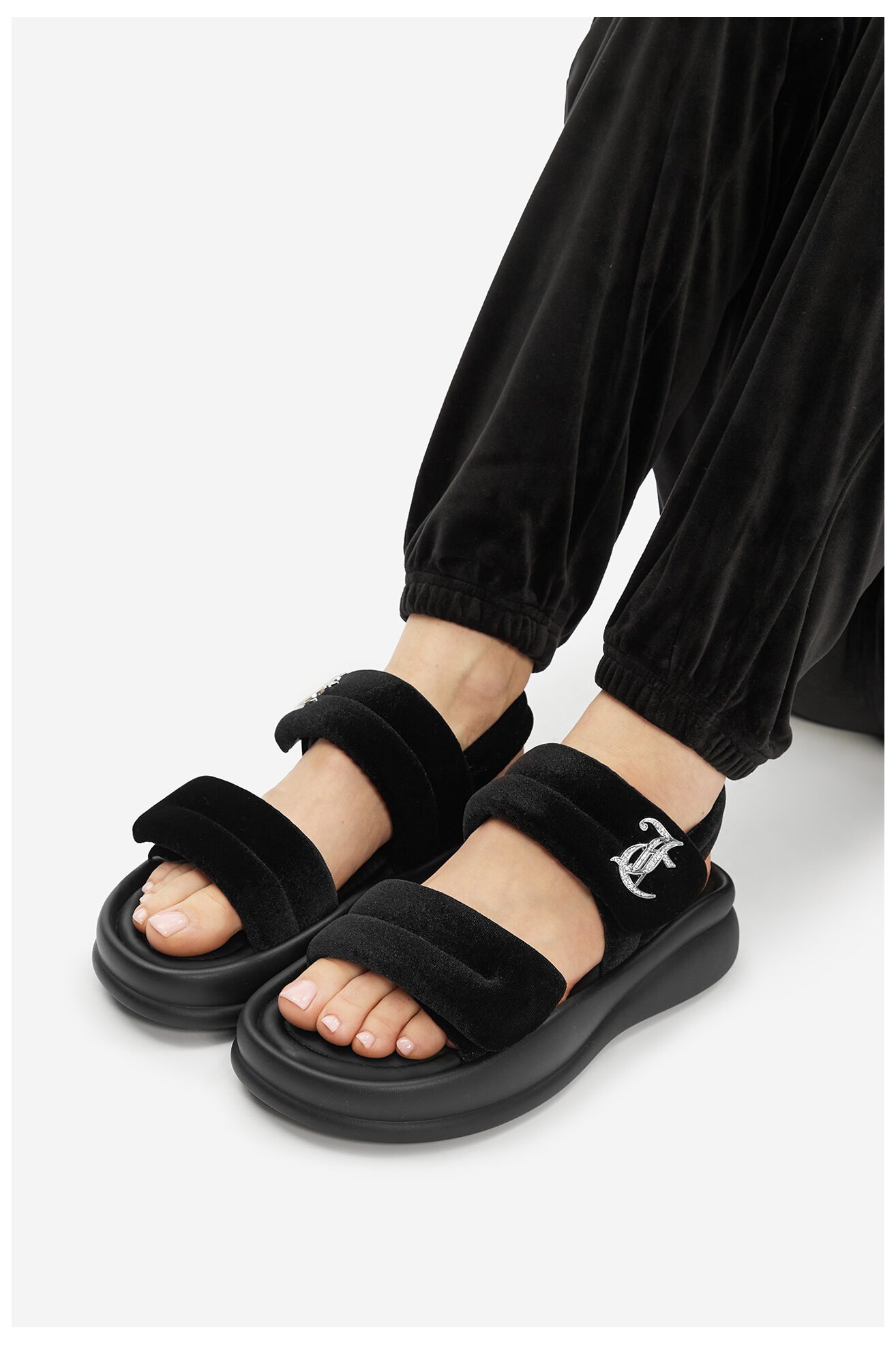 Sandały Juicy Couture WSS21514-01 Czarny