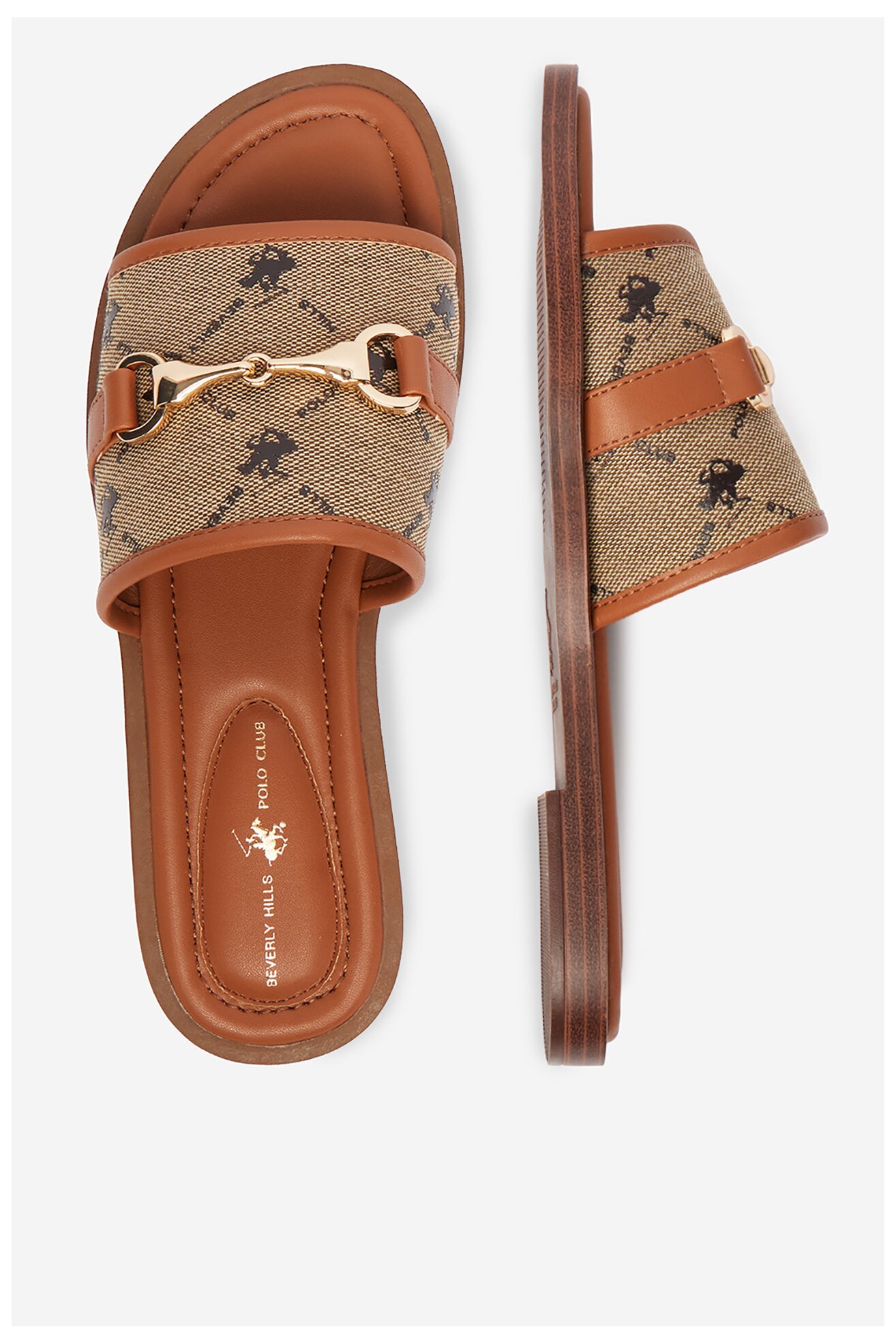 Шльопанець Beverly Hills Polo Club EO-HY6692-2 ВЕРБЛЮЖИЙ