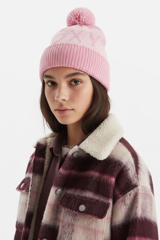 Шапка Жіноча ROXY CEO-RX-W3-001-AW25 РОЖЕВИЙ