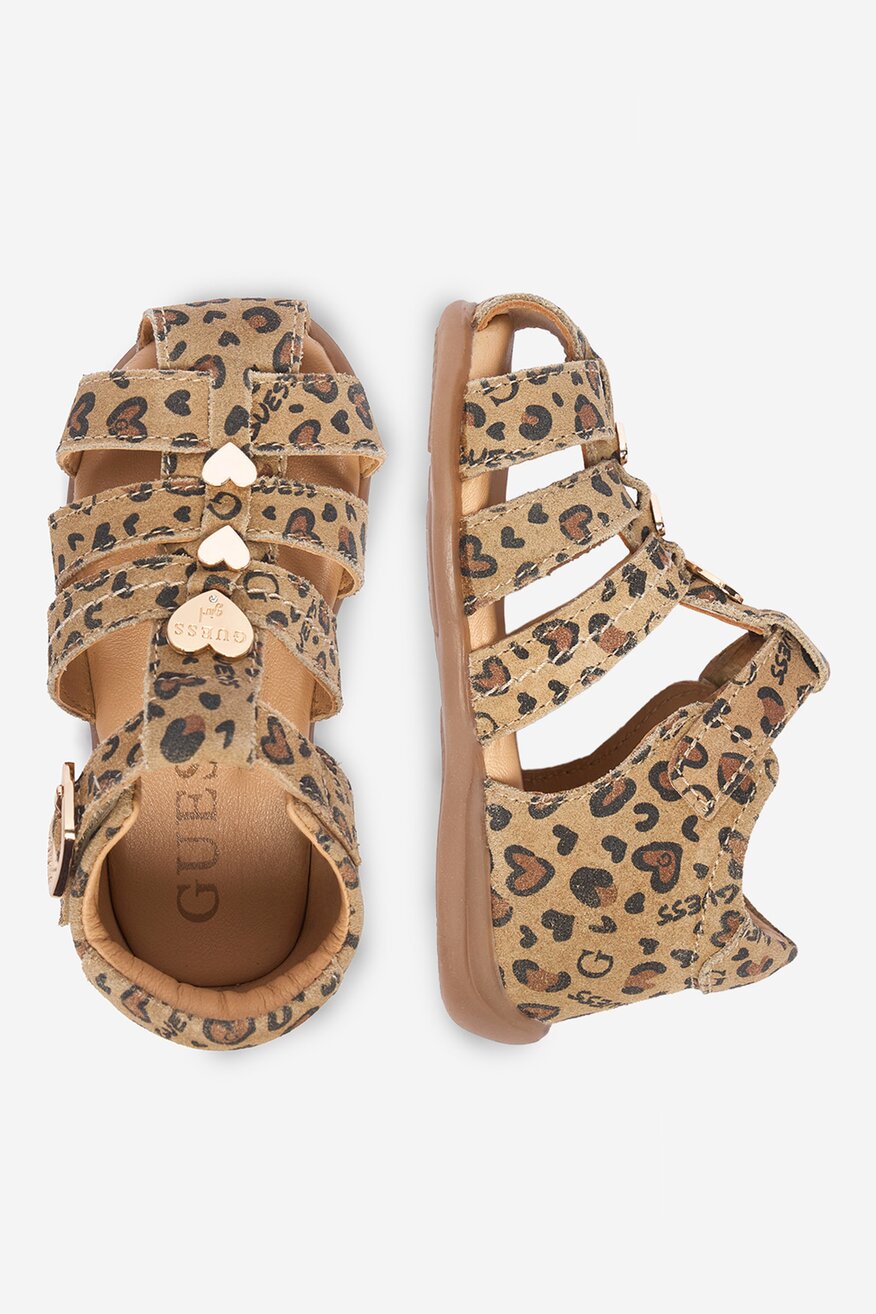 
                GUESS - Sandały skórzane - 5906751851616