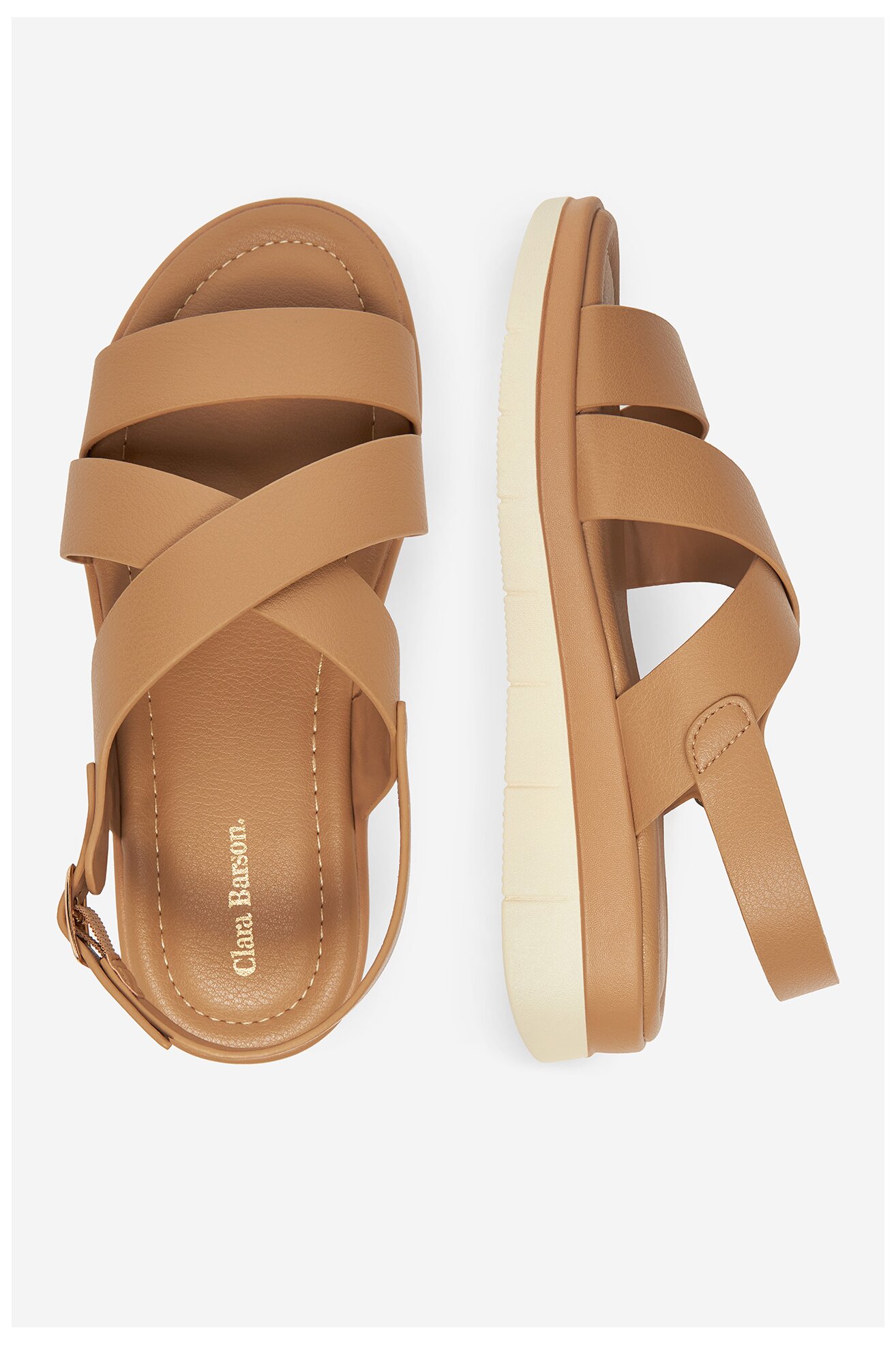 Сандали Clara Barson K25SS00628 КАМЕЛ