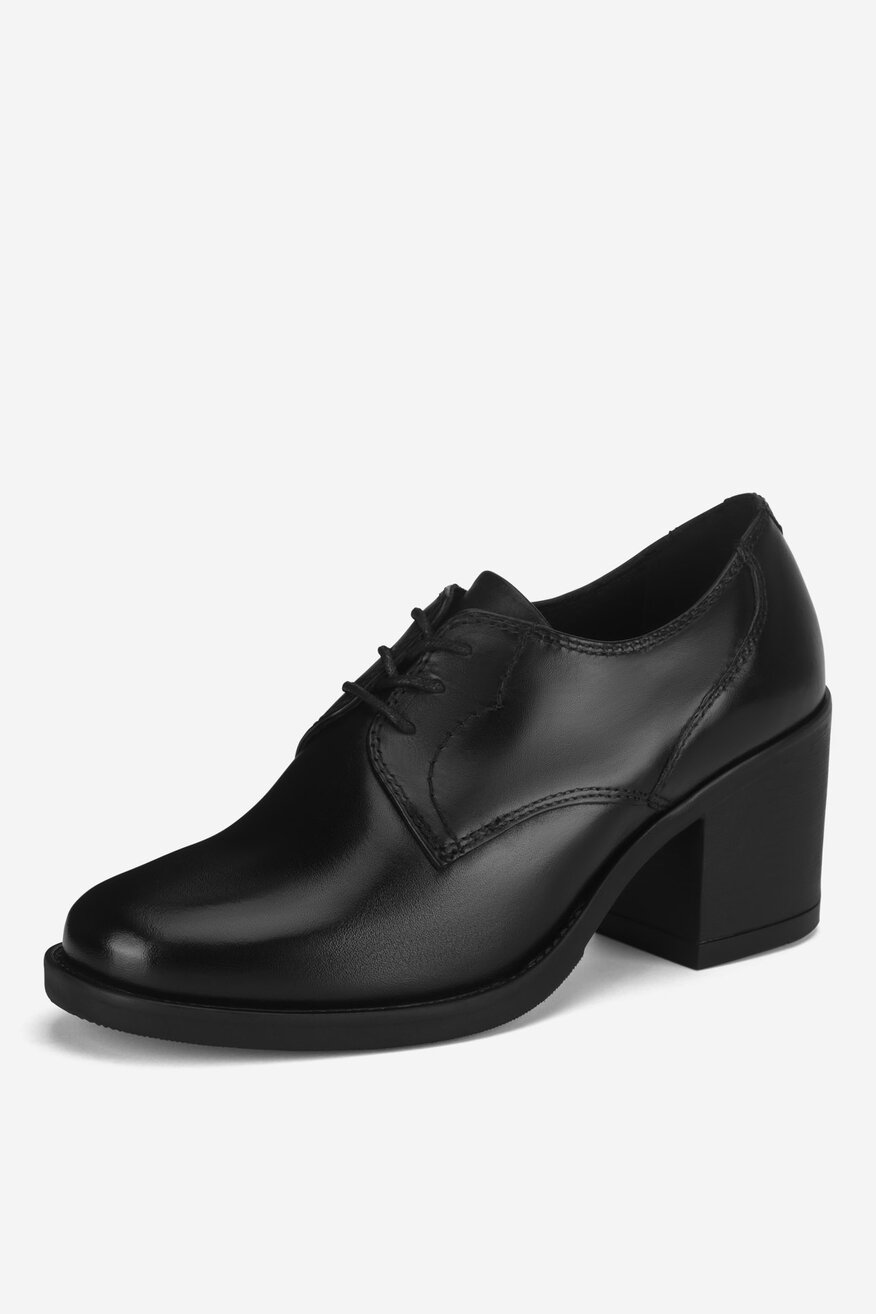 
                Lasocki - Półbuty skórzane na słupku - 5905588932635