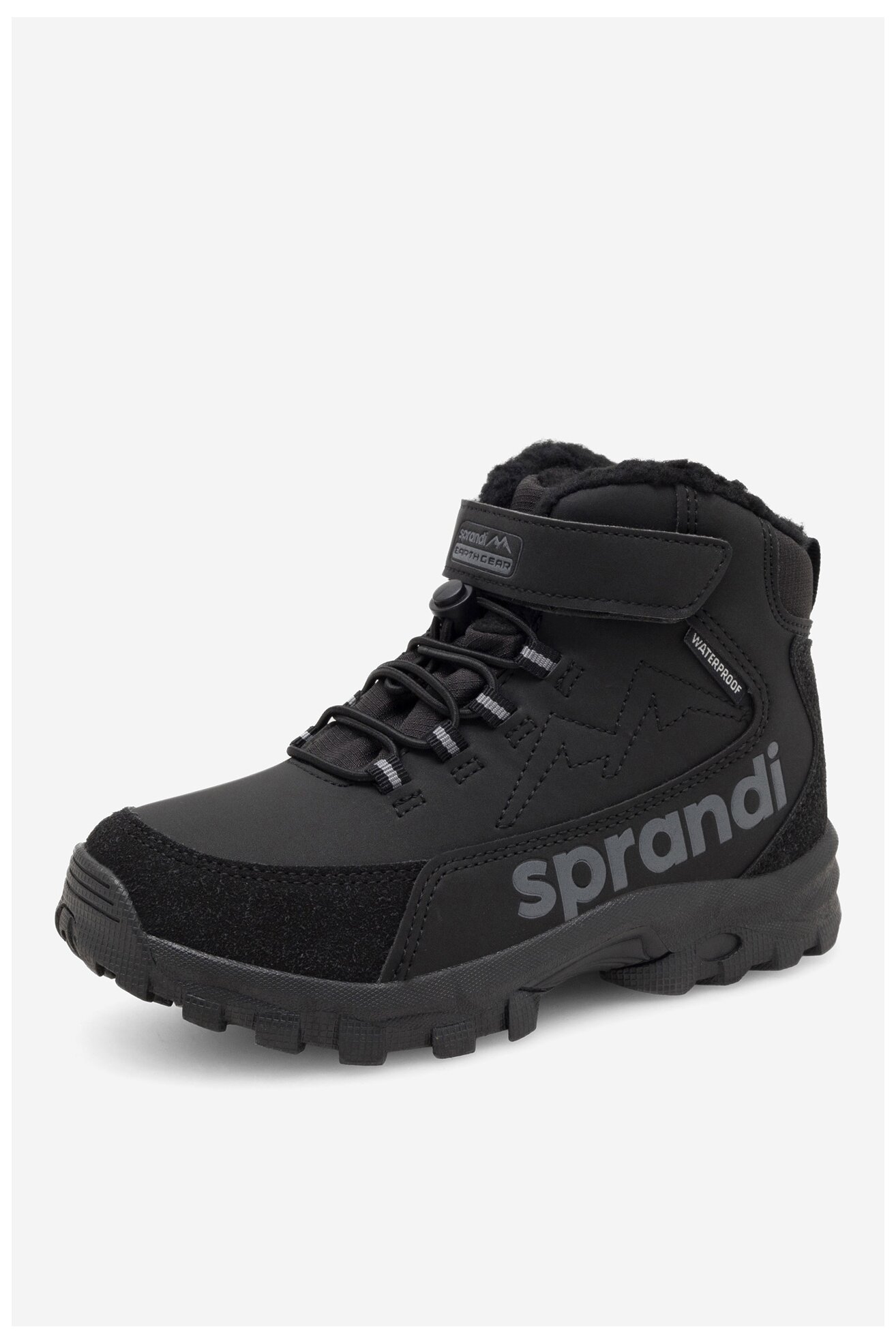 Csizma SPRANDI EARTH GEAR WINTER WAVE SCP86-25067 FEKETE