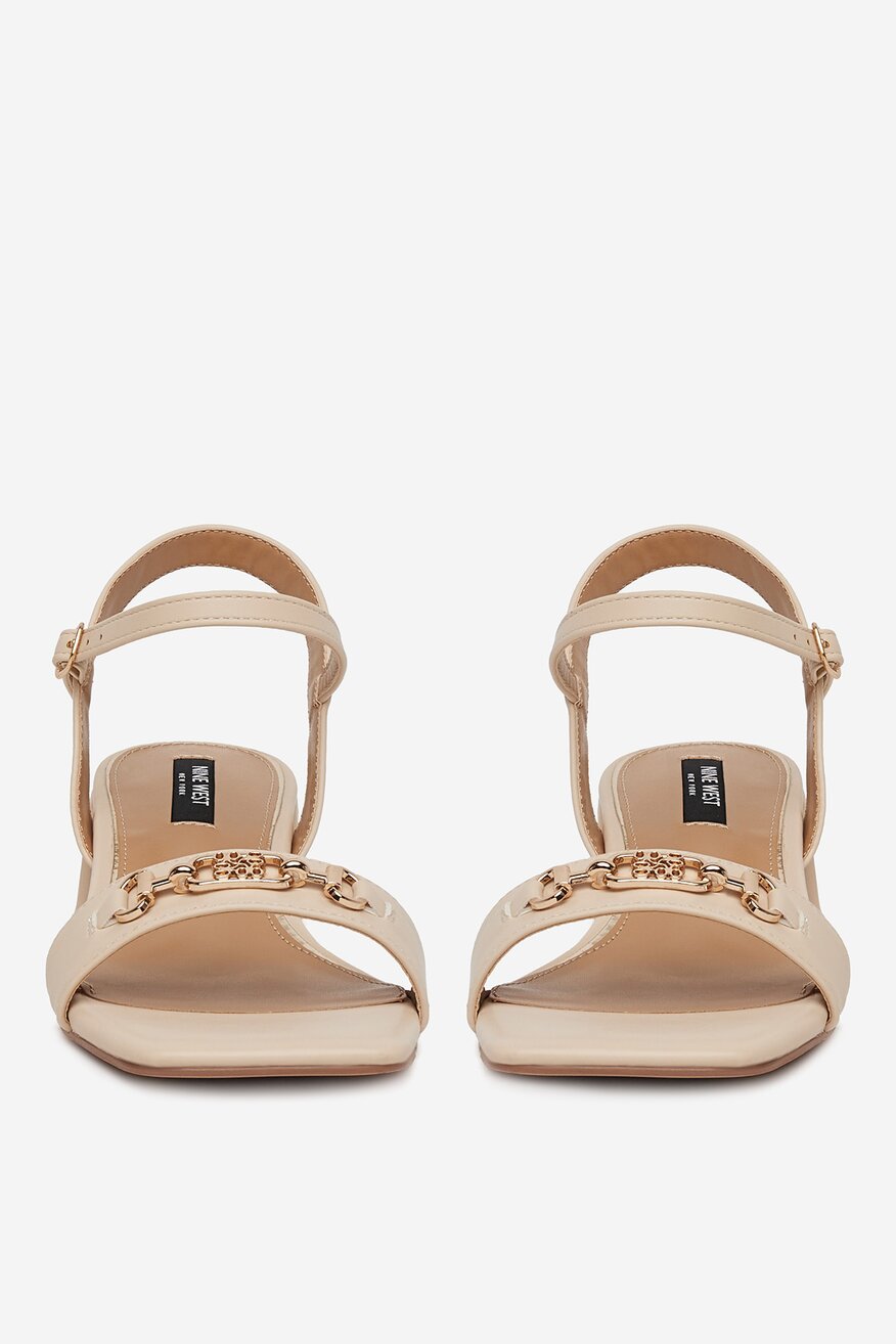 Sandály NINE WEST SLONOVÁ KOST - 5906751084106