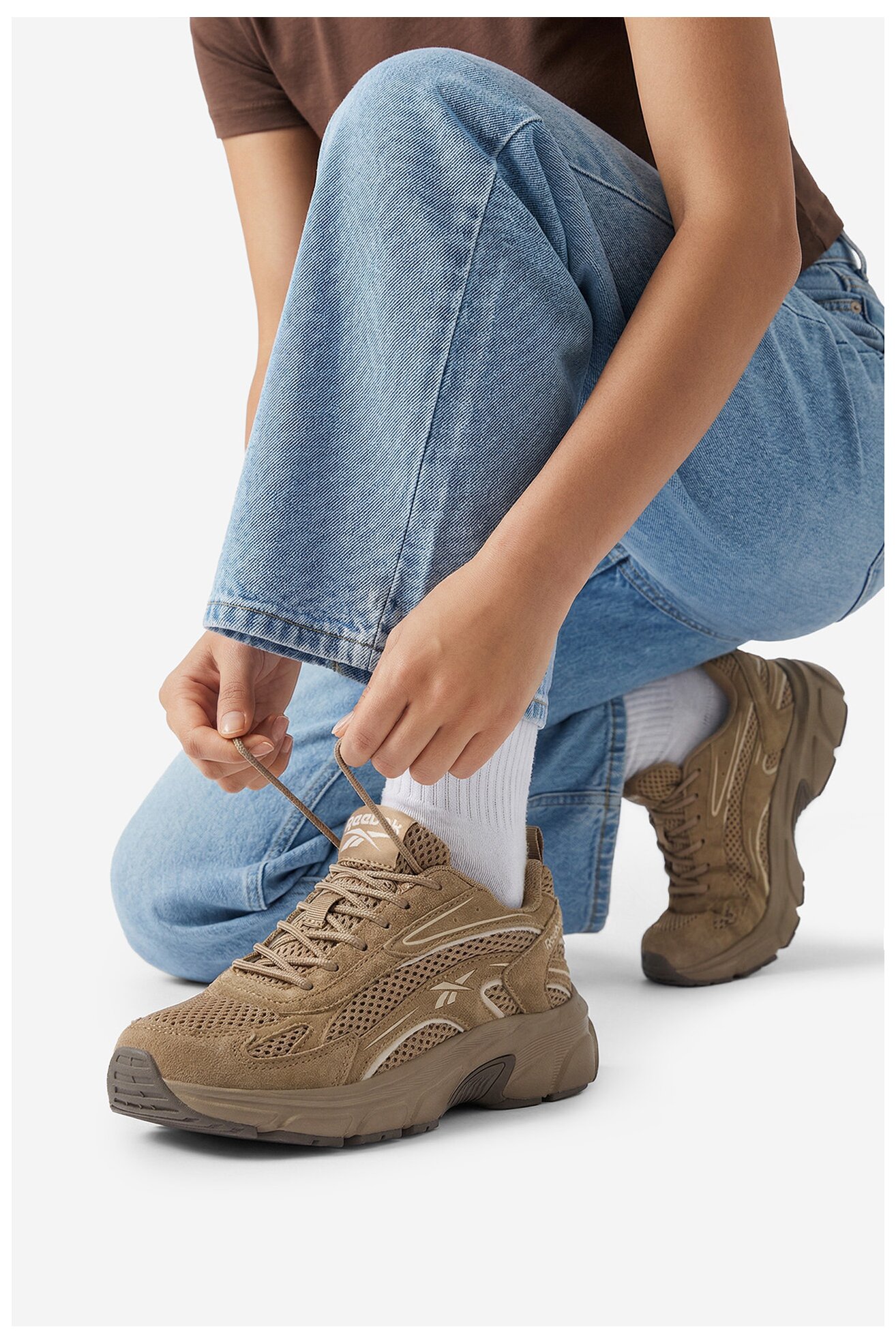 Obuwie sportowe Reebok CEOWB-H1-139(DZ) Brązowy