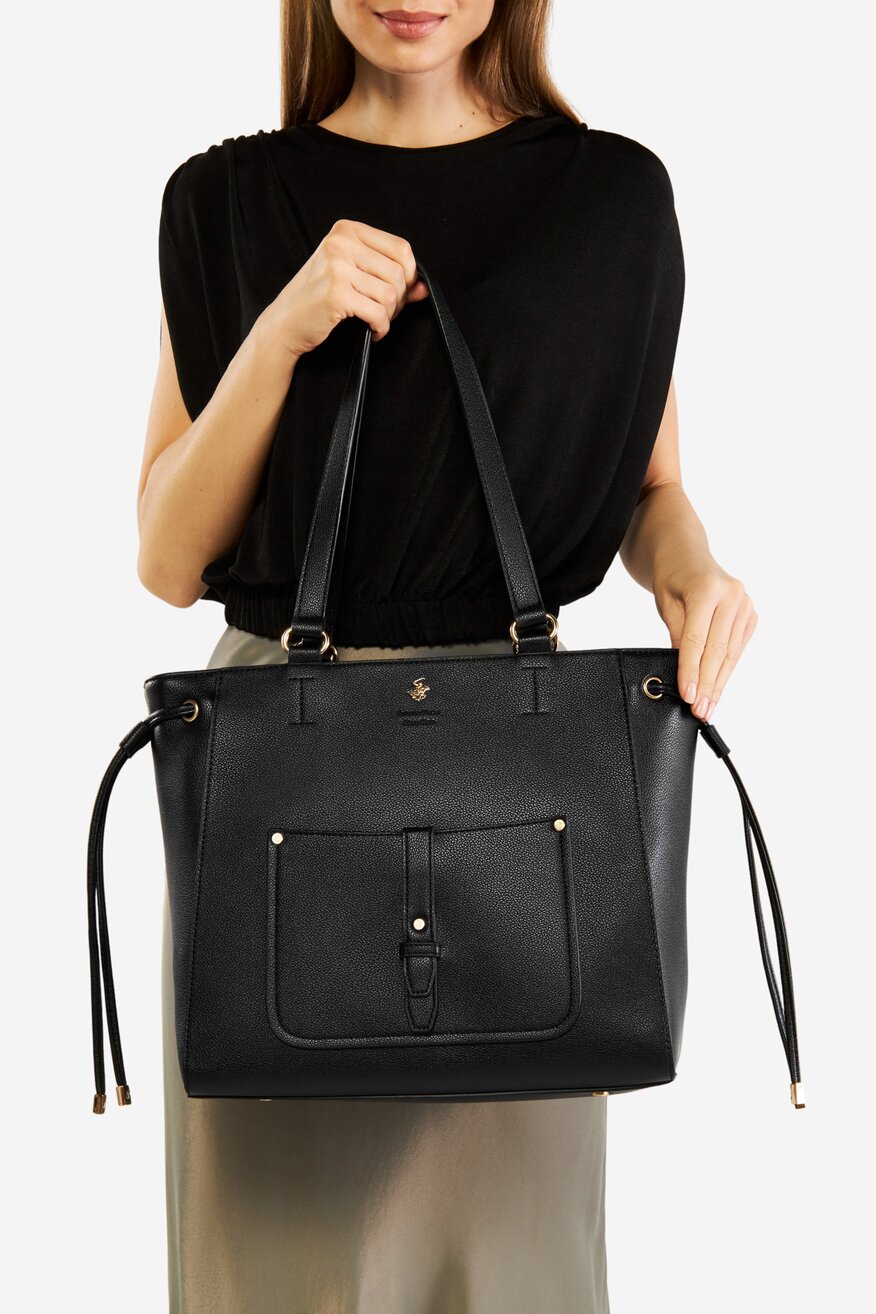 Beverly Hills Polo Club - Duża torebka shopper - 5903419784606