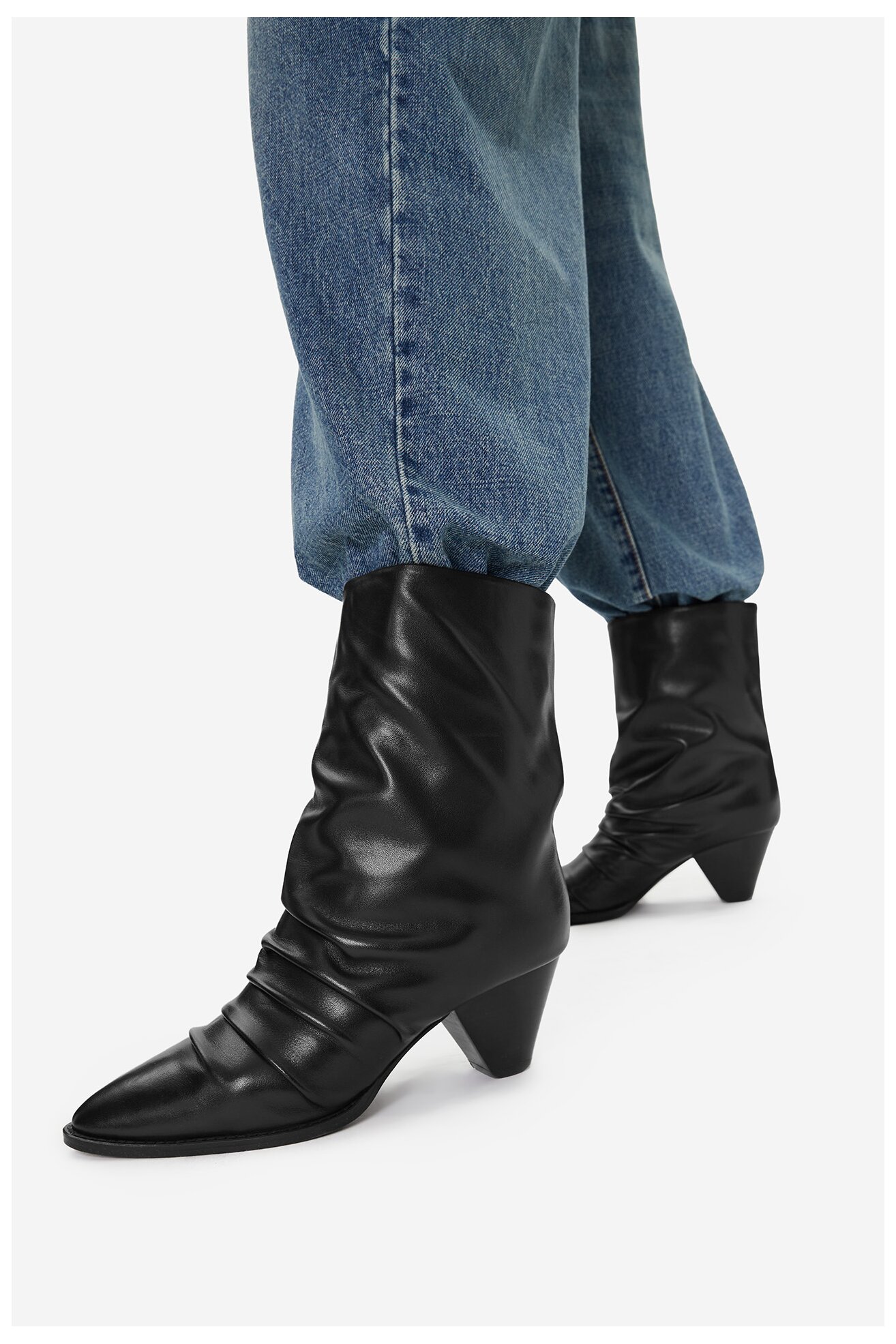 Ghete Badura EO-APRIL-25FW219 NEGRU