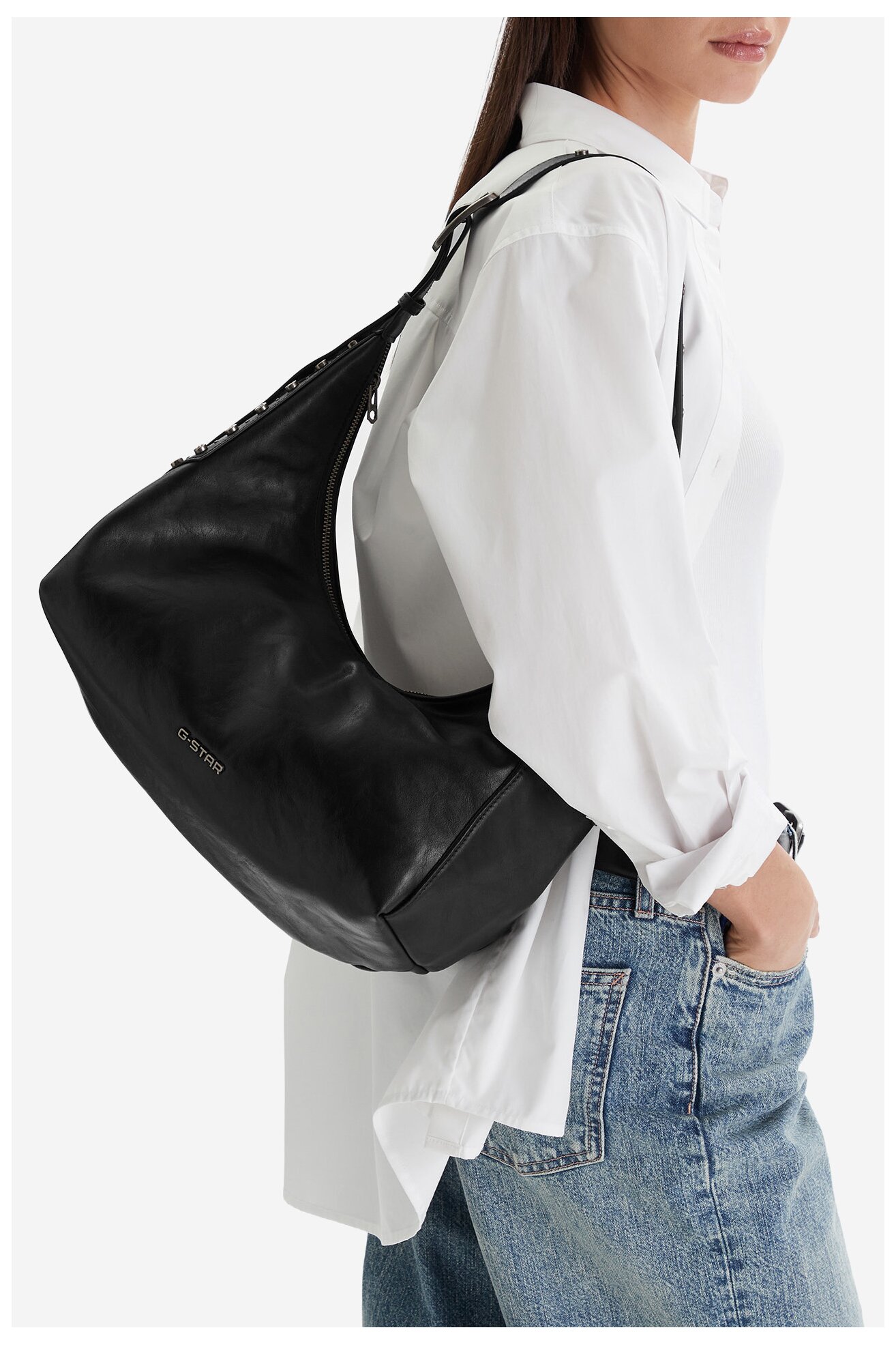 Дамска чанта G-STAR RAW EO-LDA8296 ЧЕРЕН